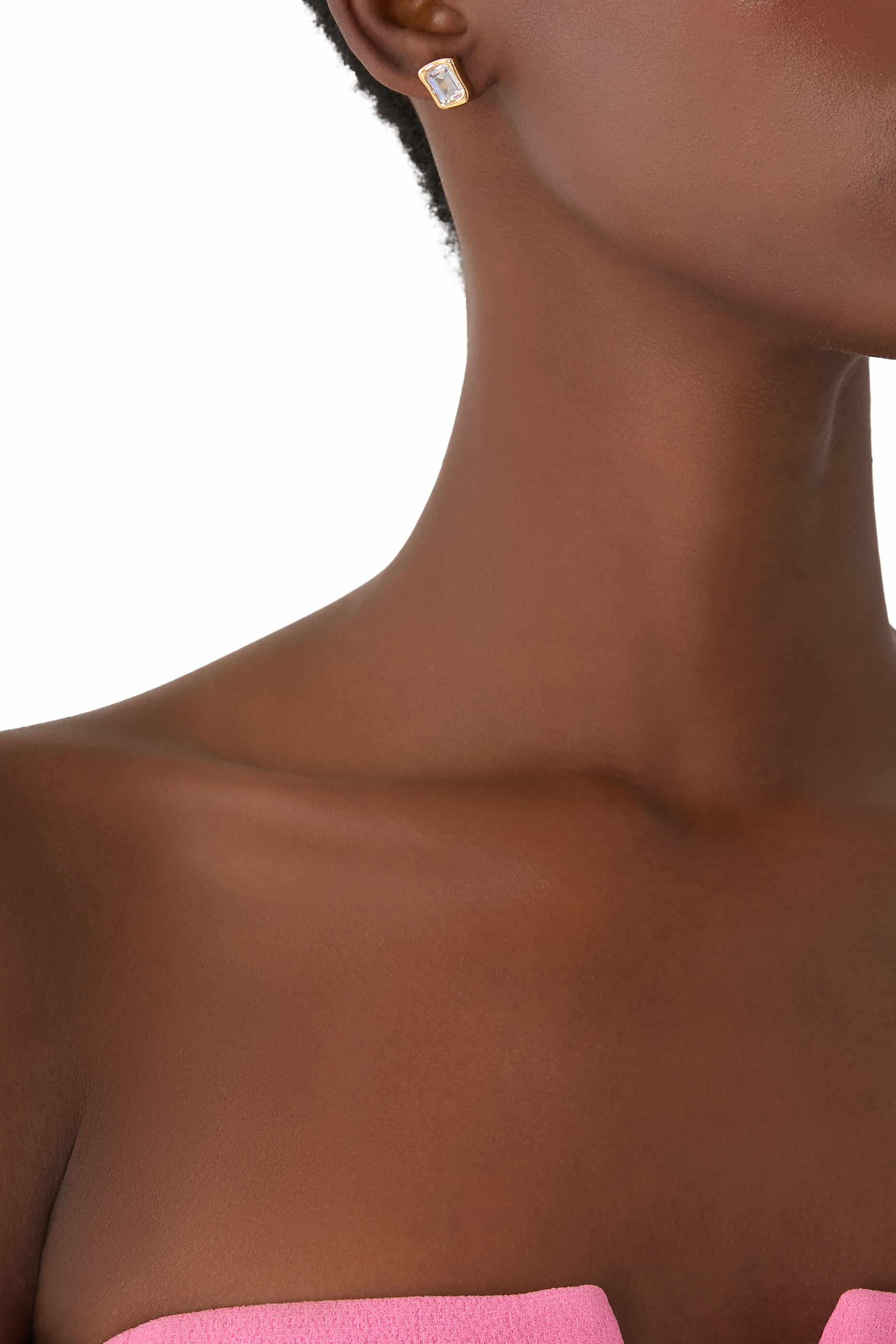 أقراط مولتن بأحجار زجاجية