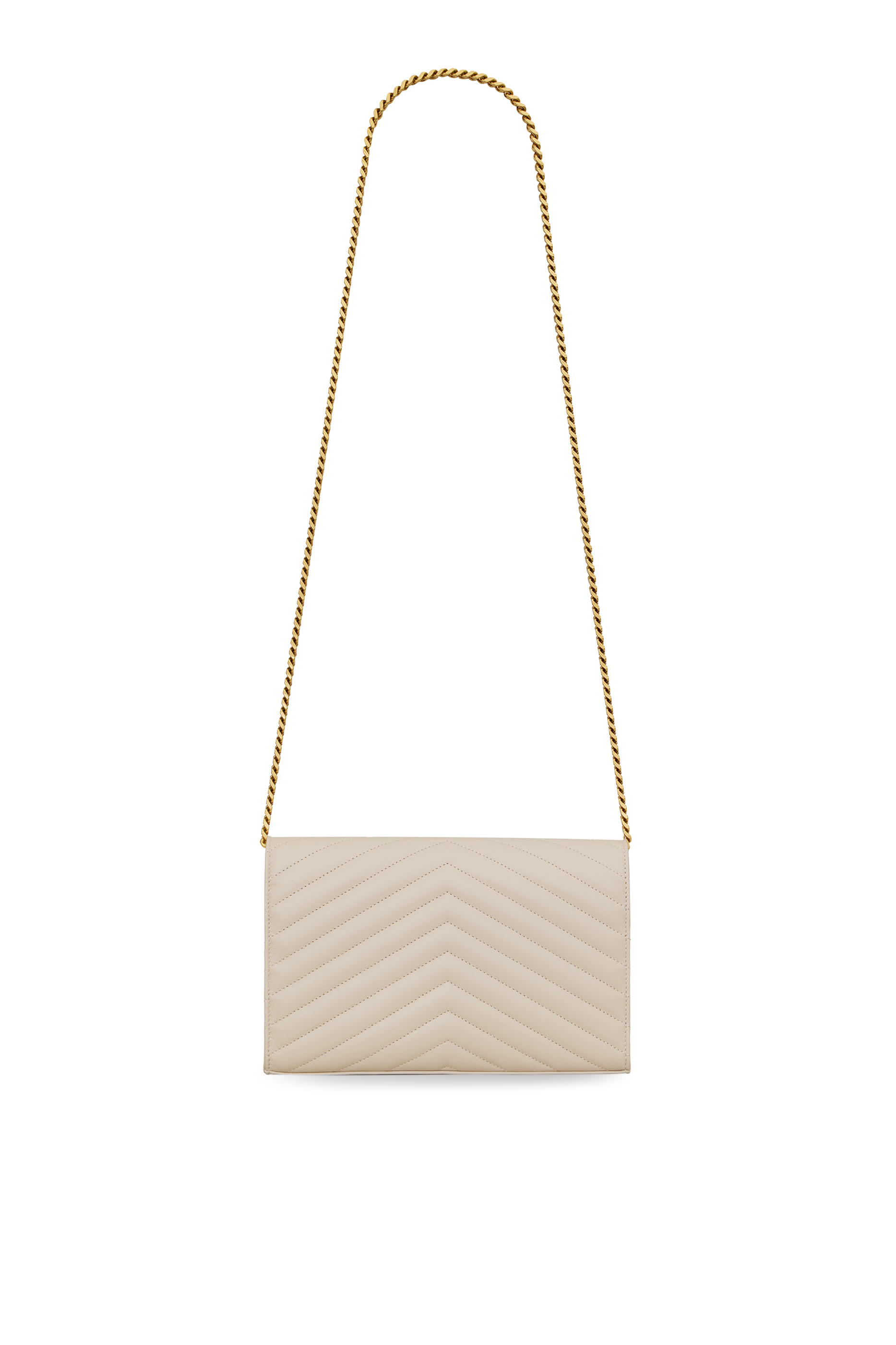 محفظة كاساندر بحمالة سلسلة جلد خروف