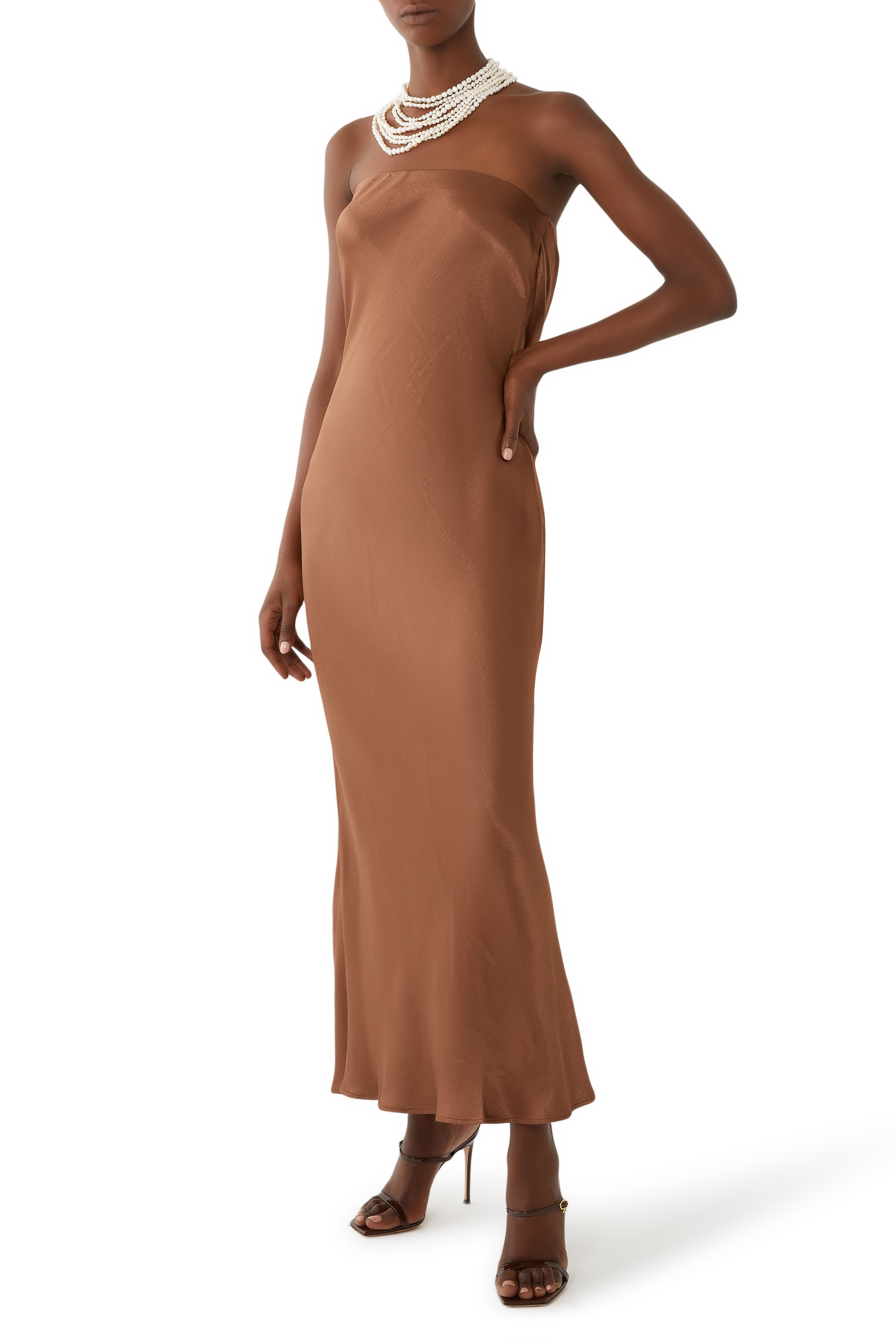 فستان مون دانس بلا حمالات