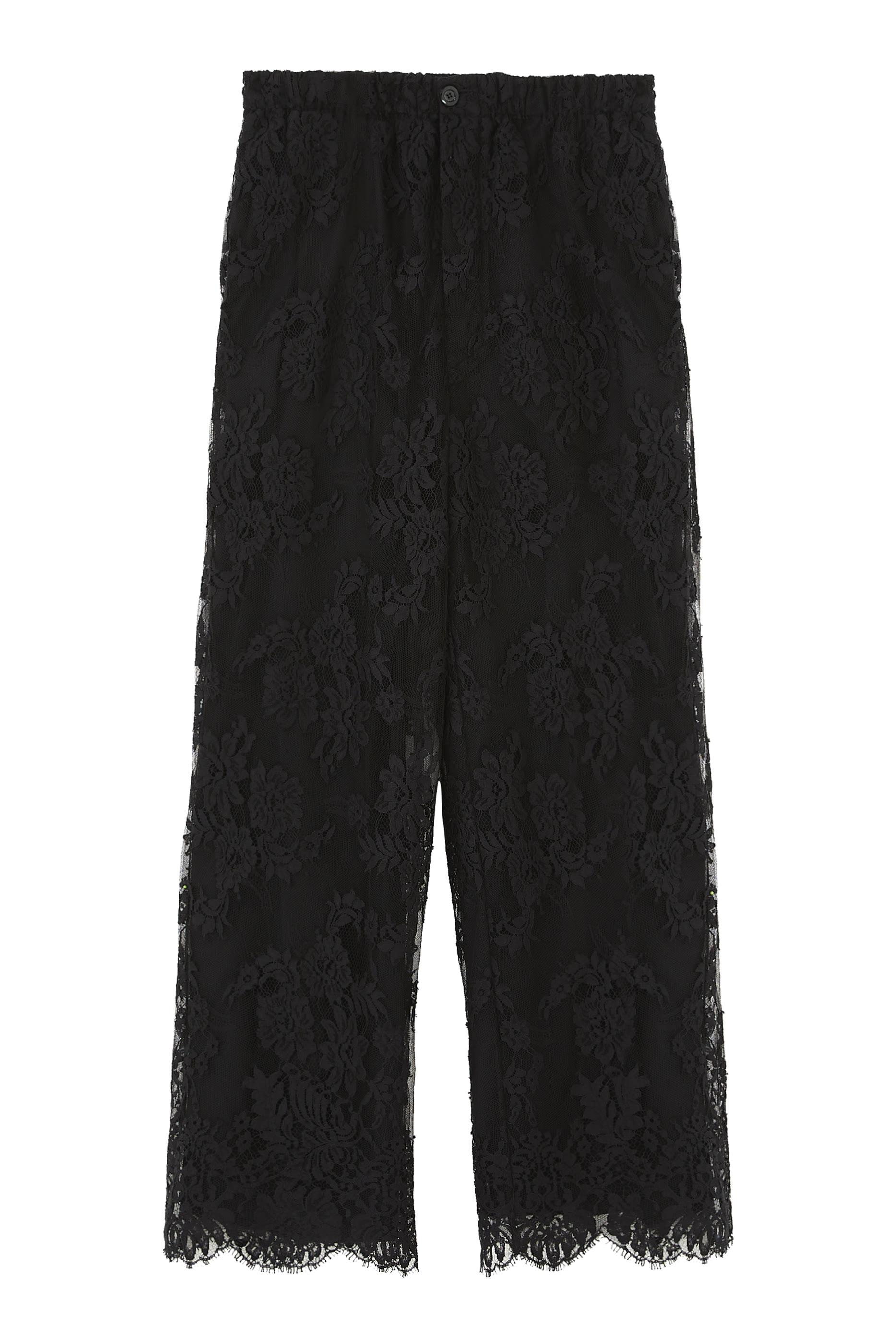 بنطال دانتيل بطبعة زهور