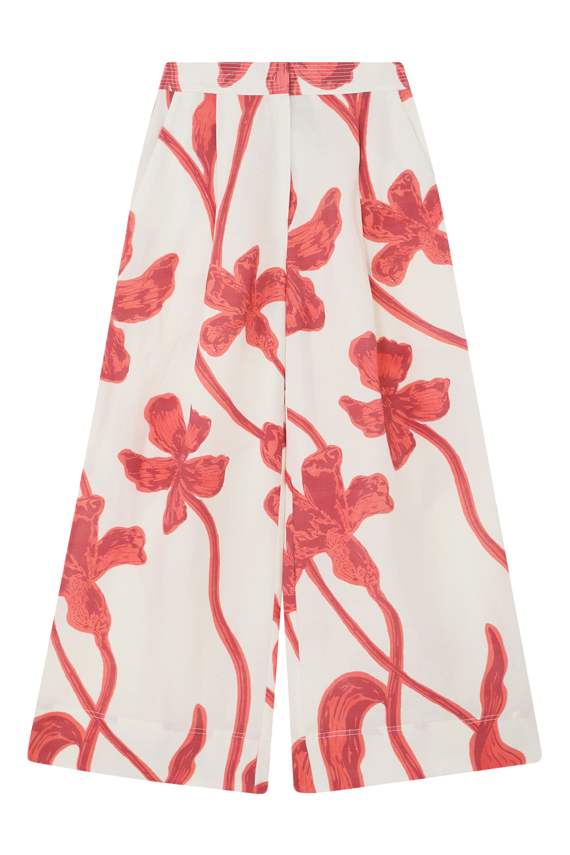 بنطال موتشا أرينا بالم بقصة ساق واسعة