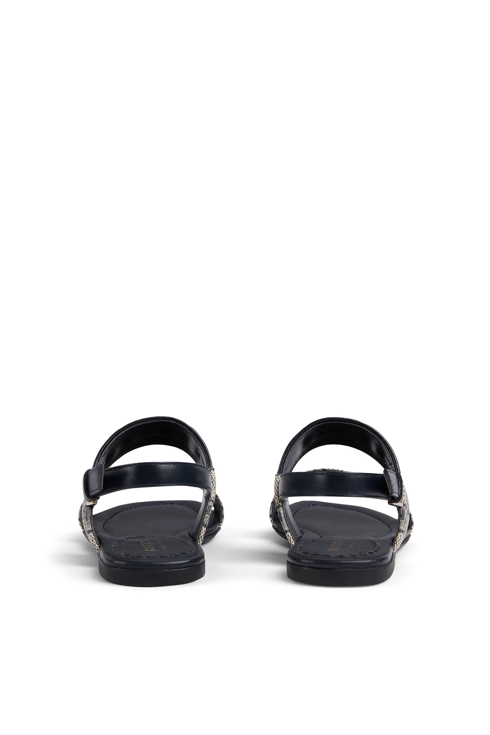 Kids Web and Horsebit Detail Sandals