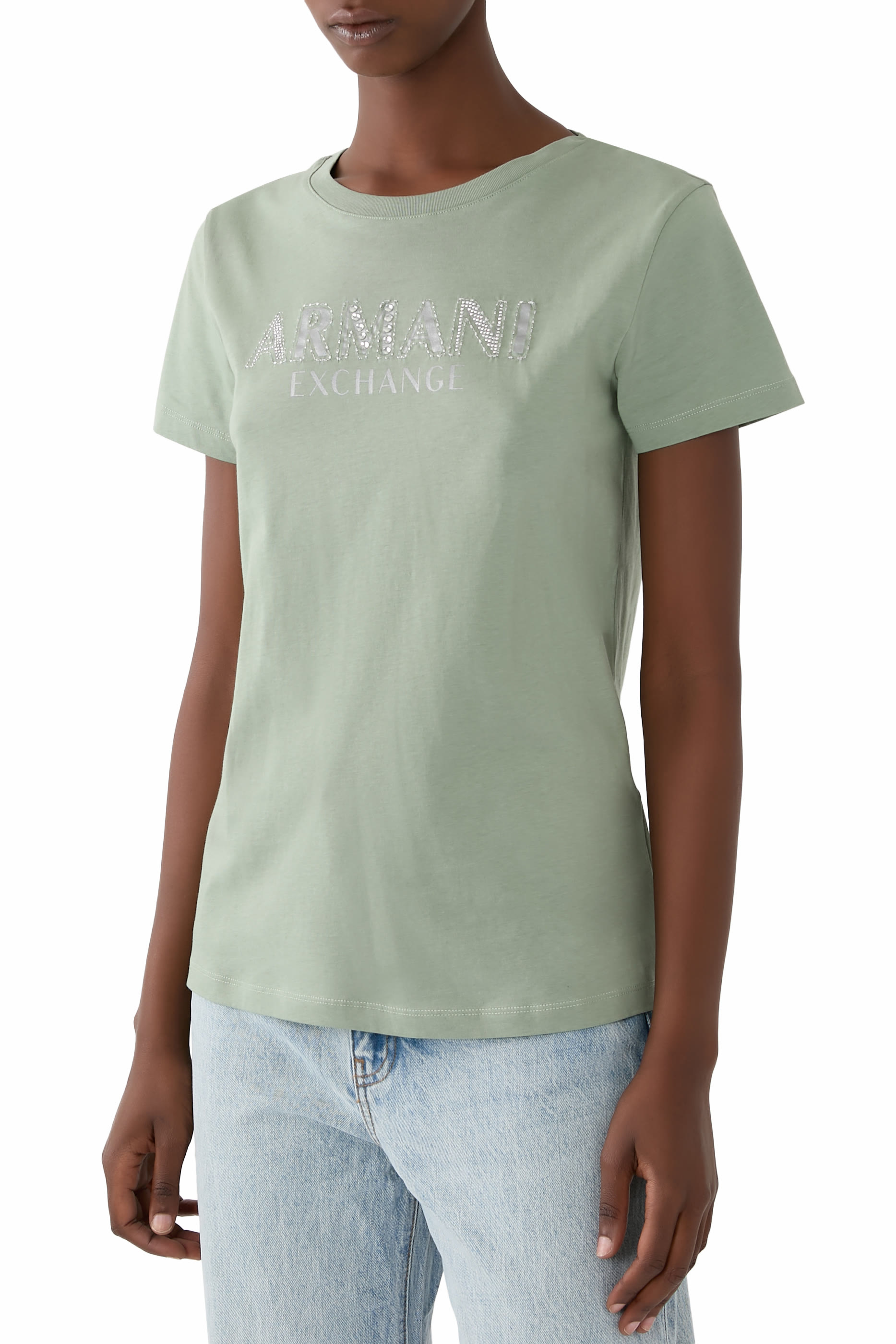 تيشيرت غريد بشعار الماركة جيرسيه