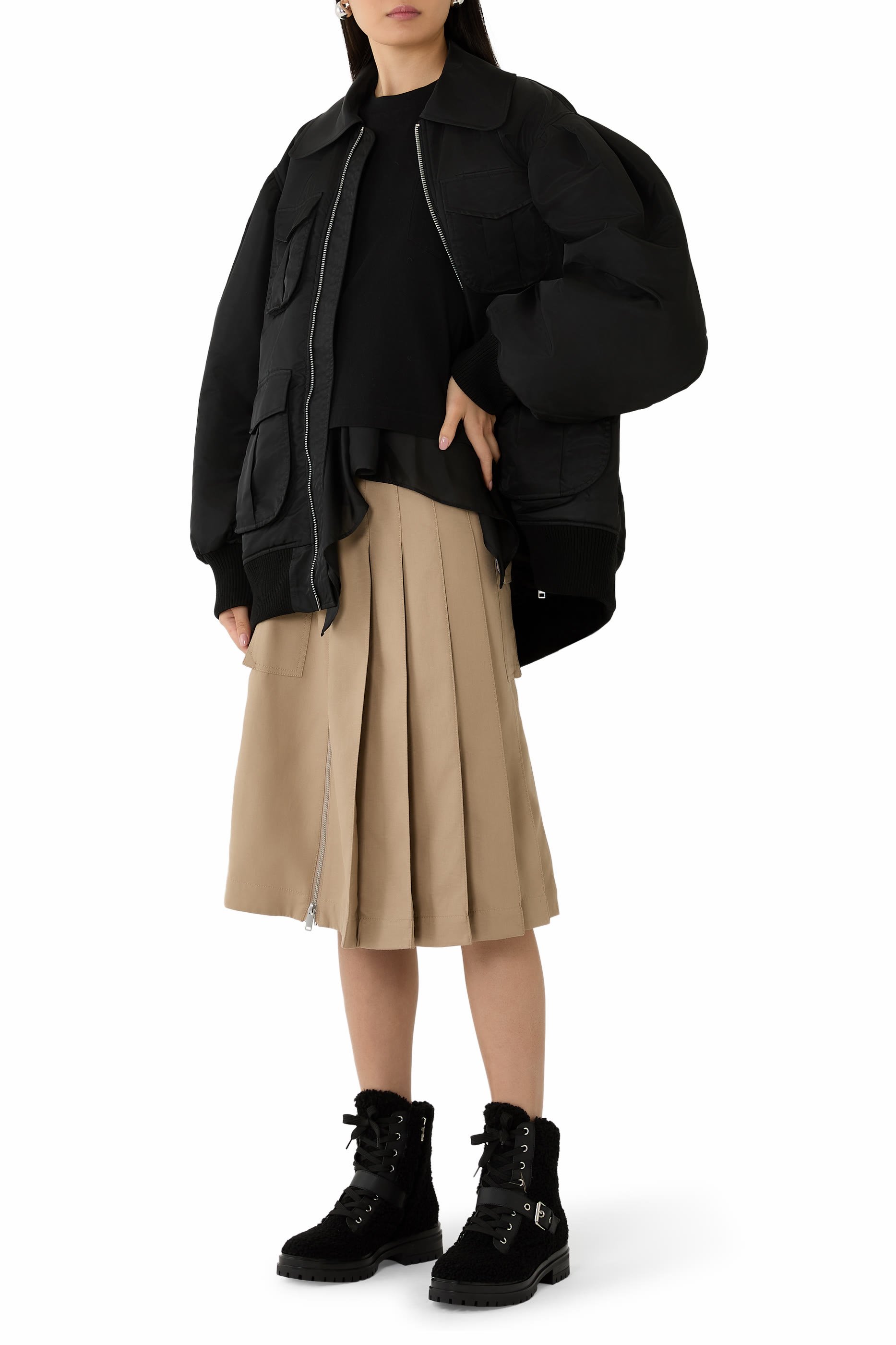 بوت شامونيكس على الكاحل بأربطة