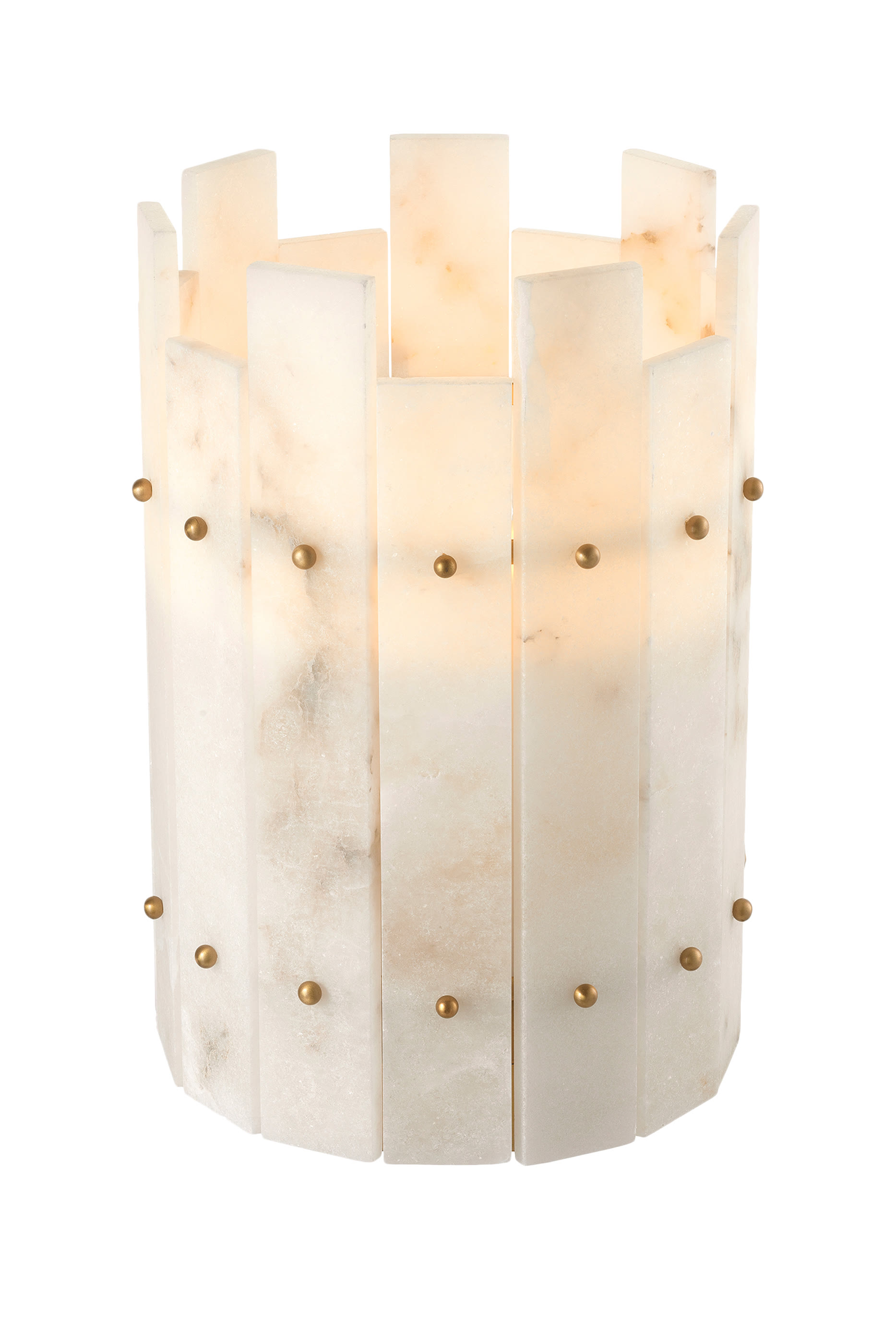 حامل الشموع هوريكان روبي ألاباستر