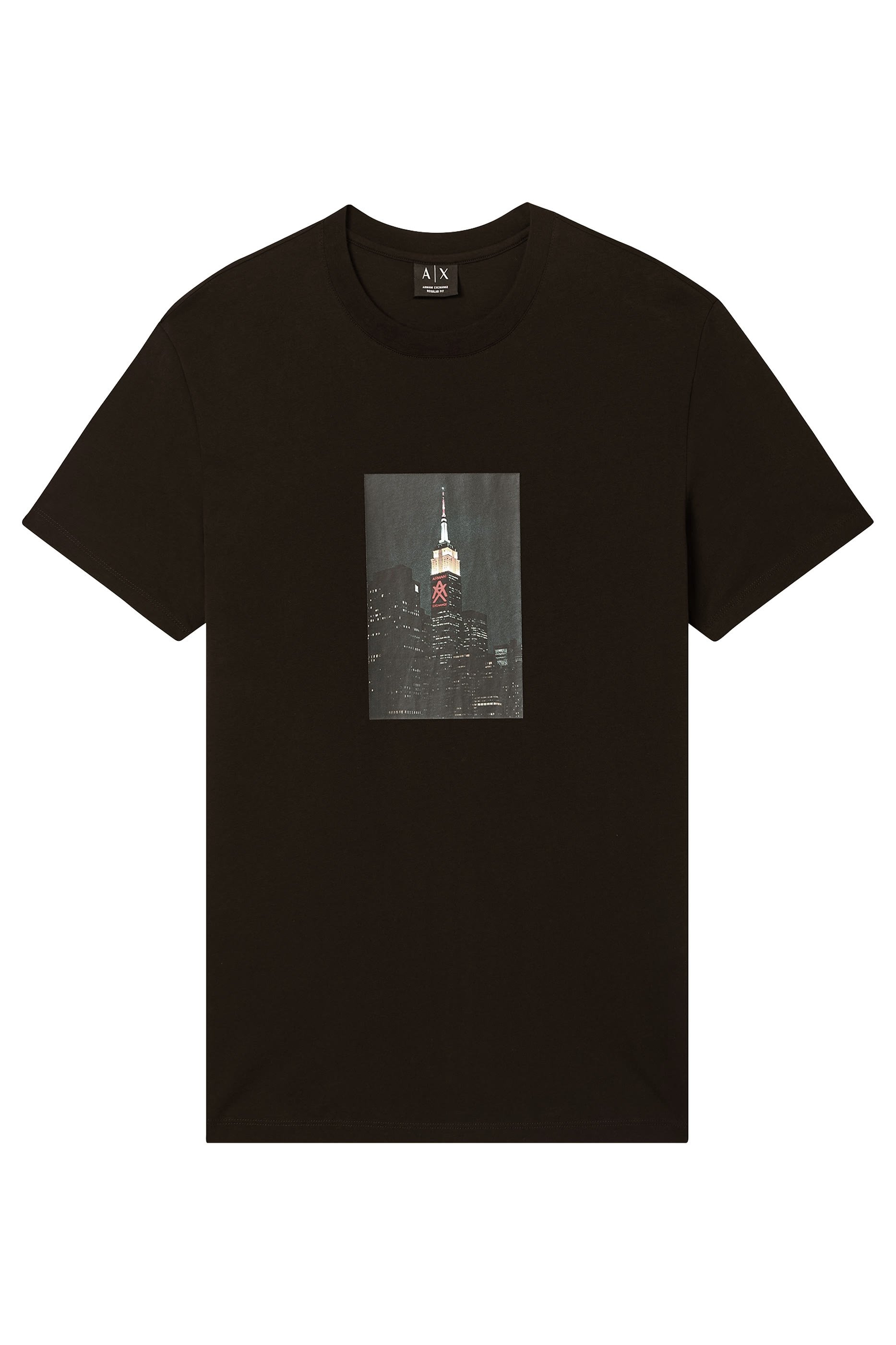 تيشيرت بشعار حرفي الماركة