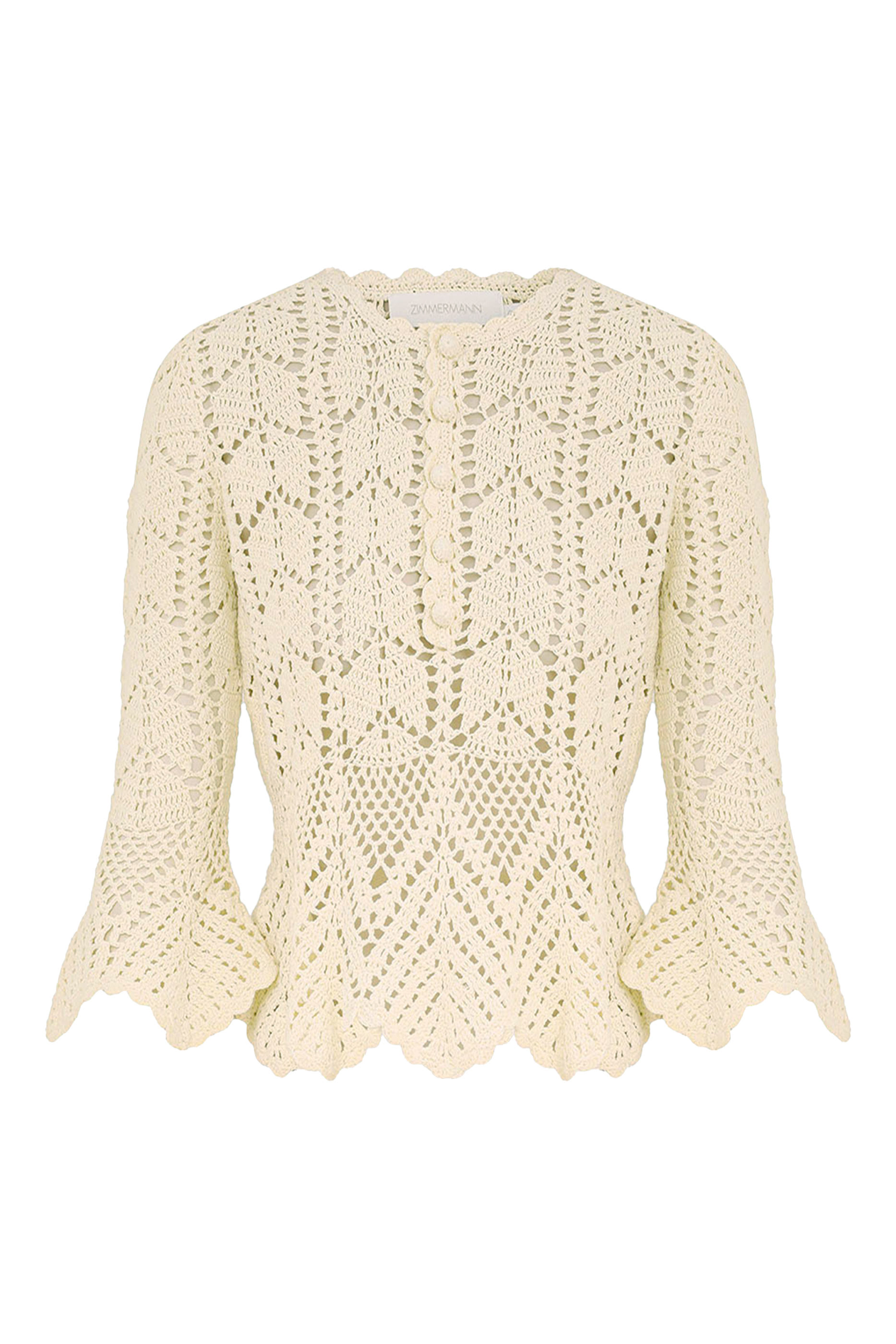 بلوزة أويكن دانتيل كروشيه