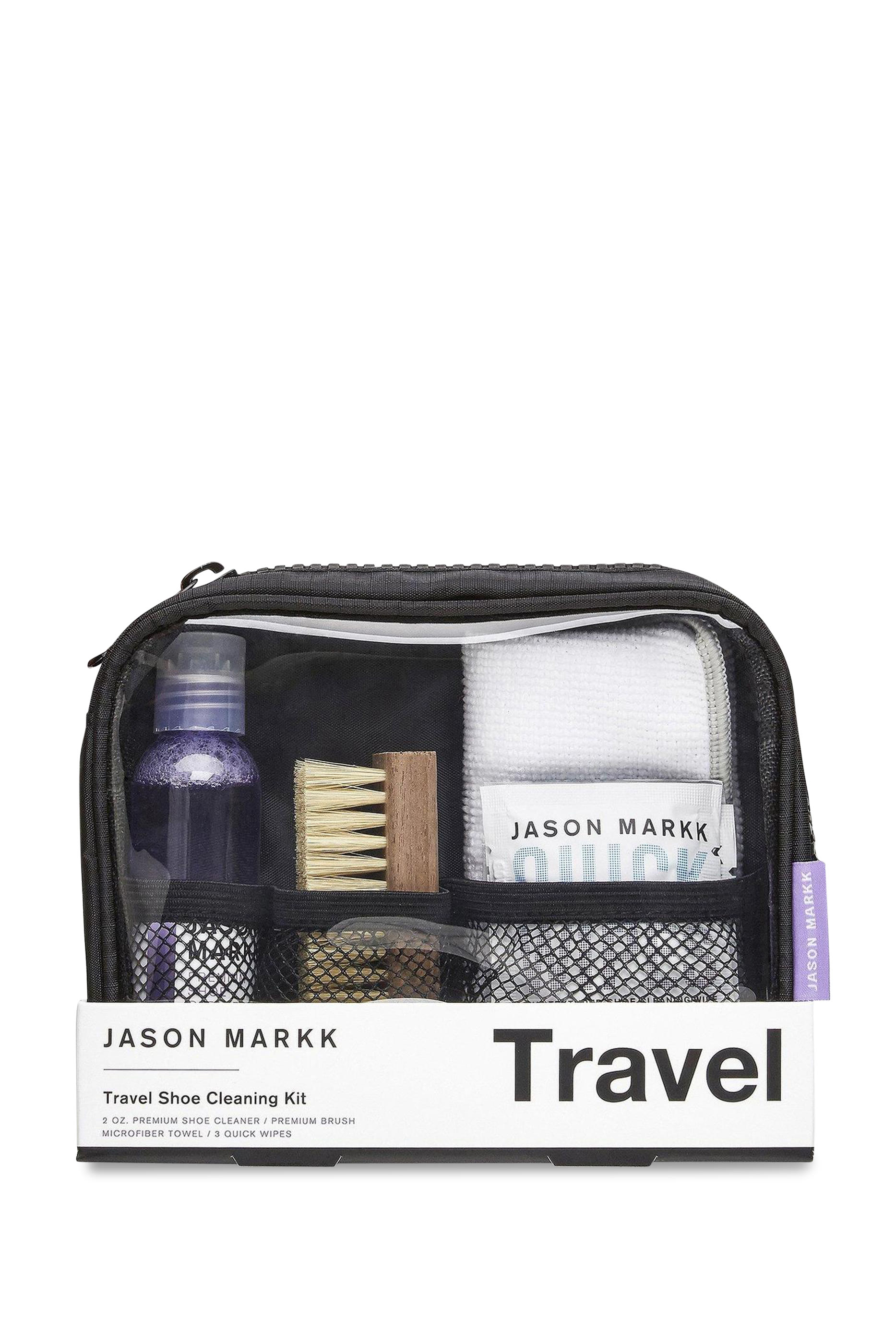 مجموعة تنظيف الأحذية للسفر