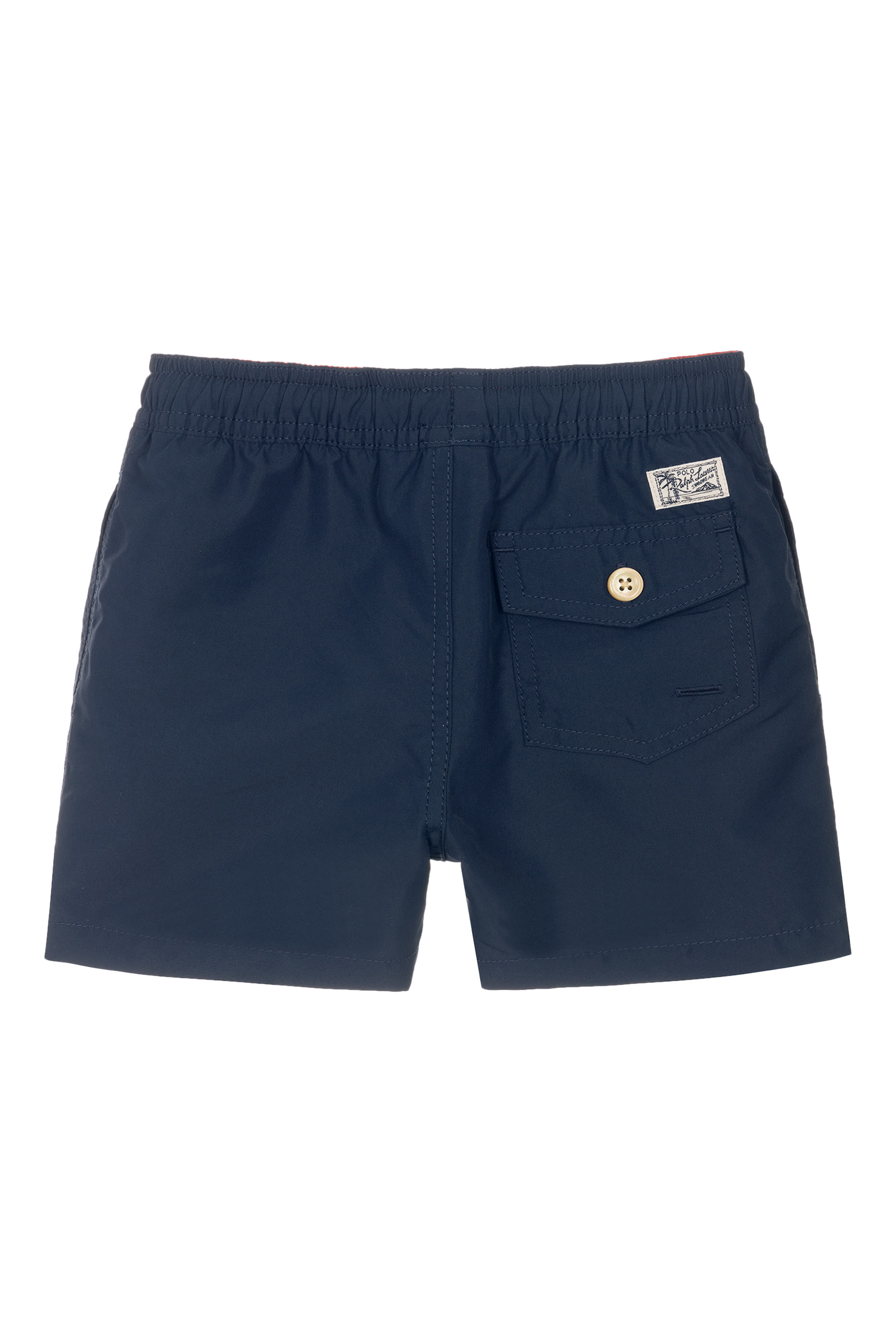 شورت سباحة بشعار الماركة للأطفال