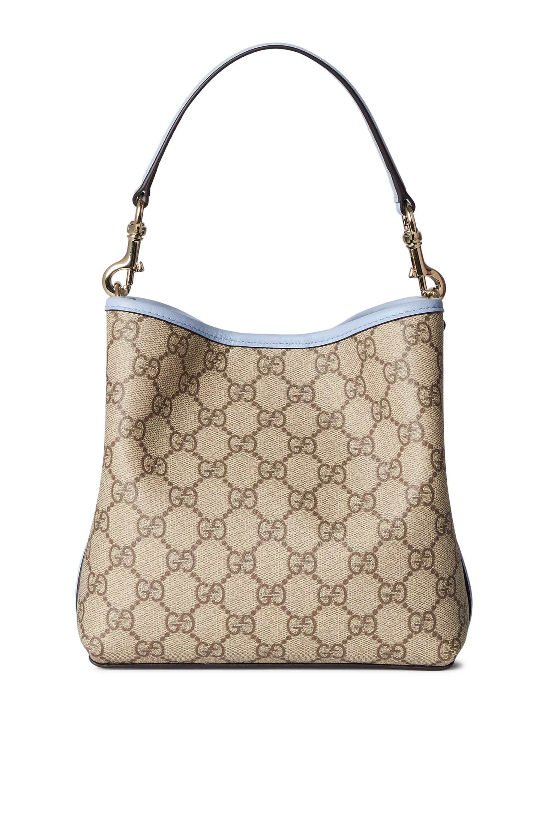 حقيبة باكيت صغيرة بشعار حرفي الماركة