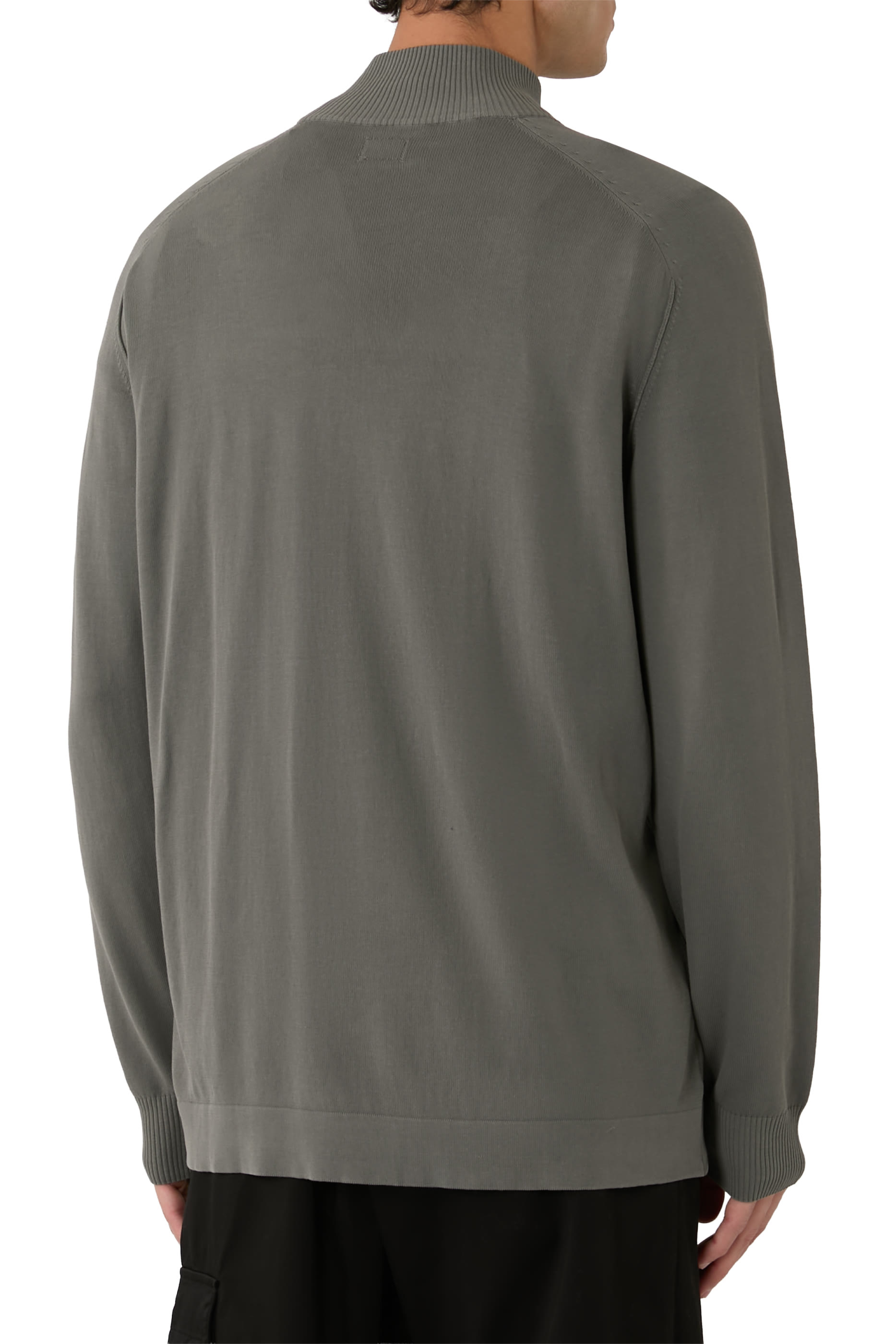 كنزة بنصف سحاب قطن كريب