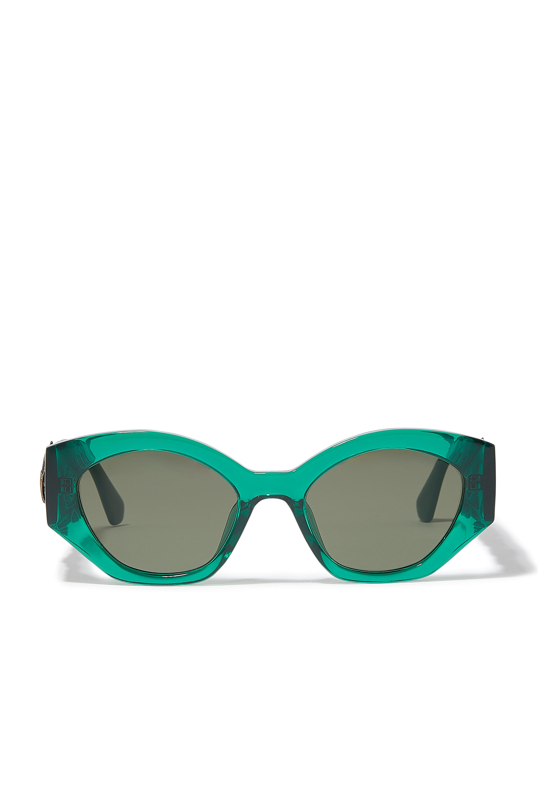 نظارة شمسية تشيلسي بتصميم عين القطة بحلقات سلسلة