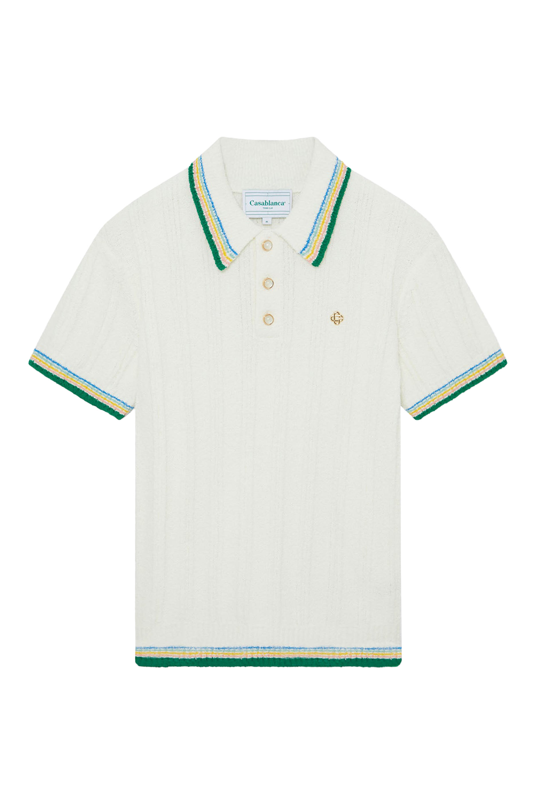 قميص بولو بوكليه بتصميم مضلع