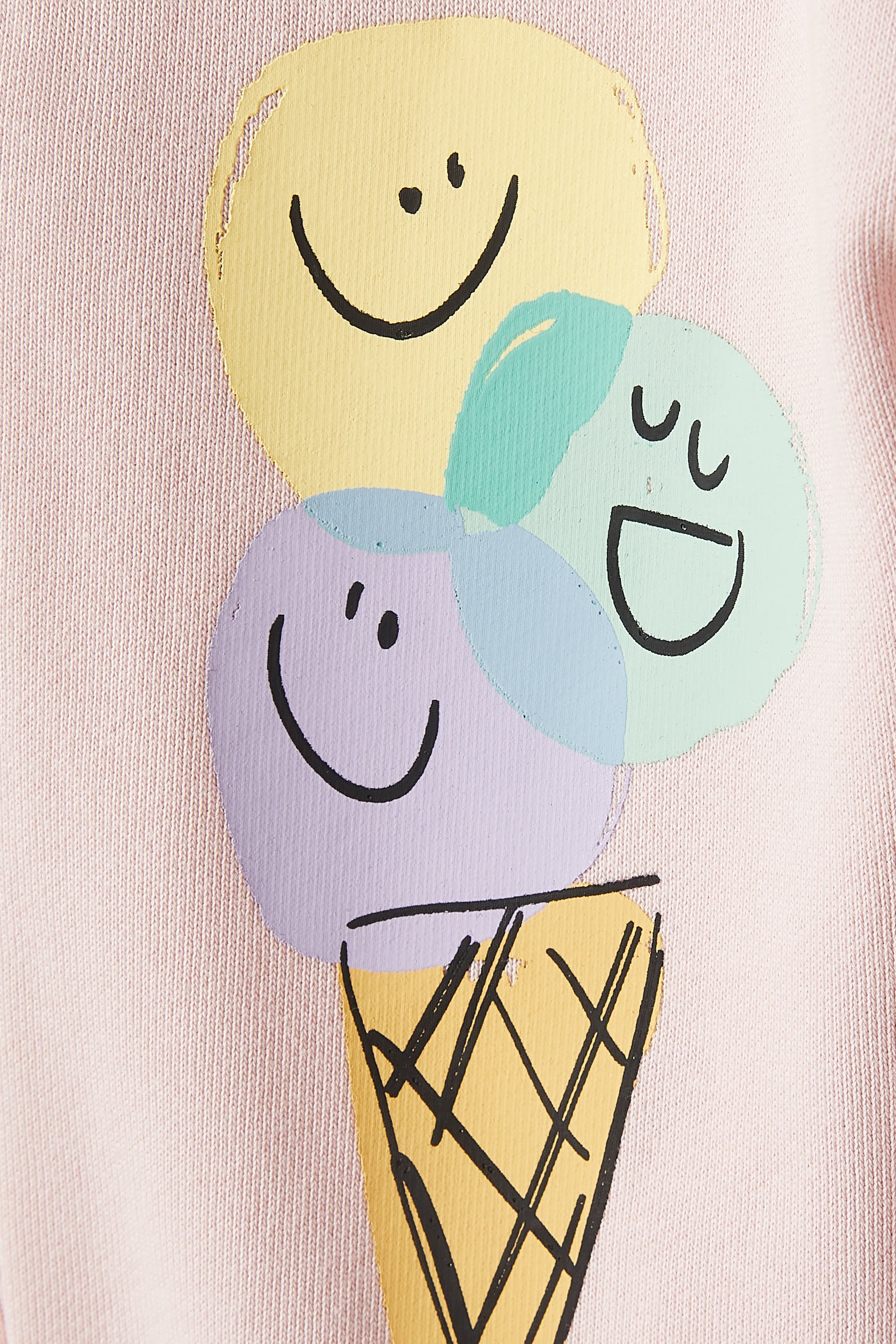 بنطال رياضي بنقشة ايس كريم للأطفال