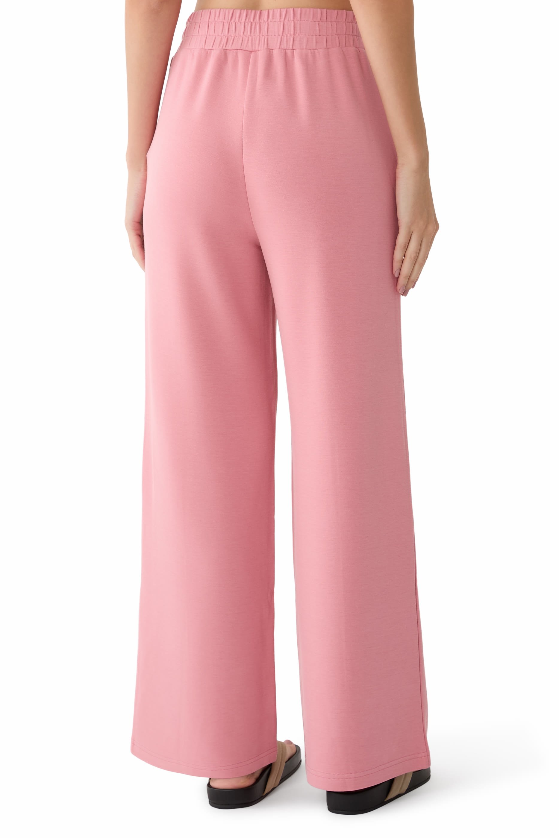 بنطال بقصة ساق واسعة 30 بوصة