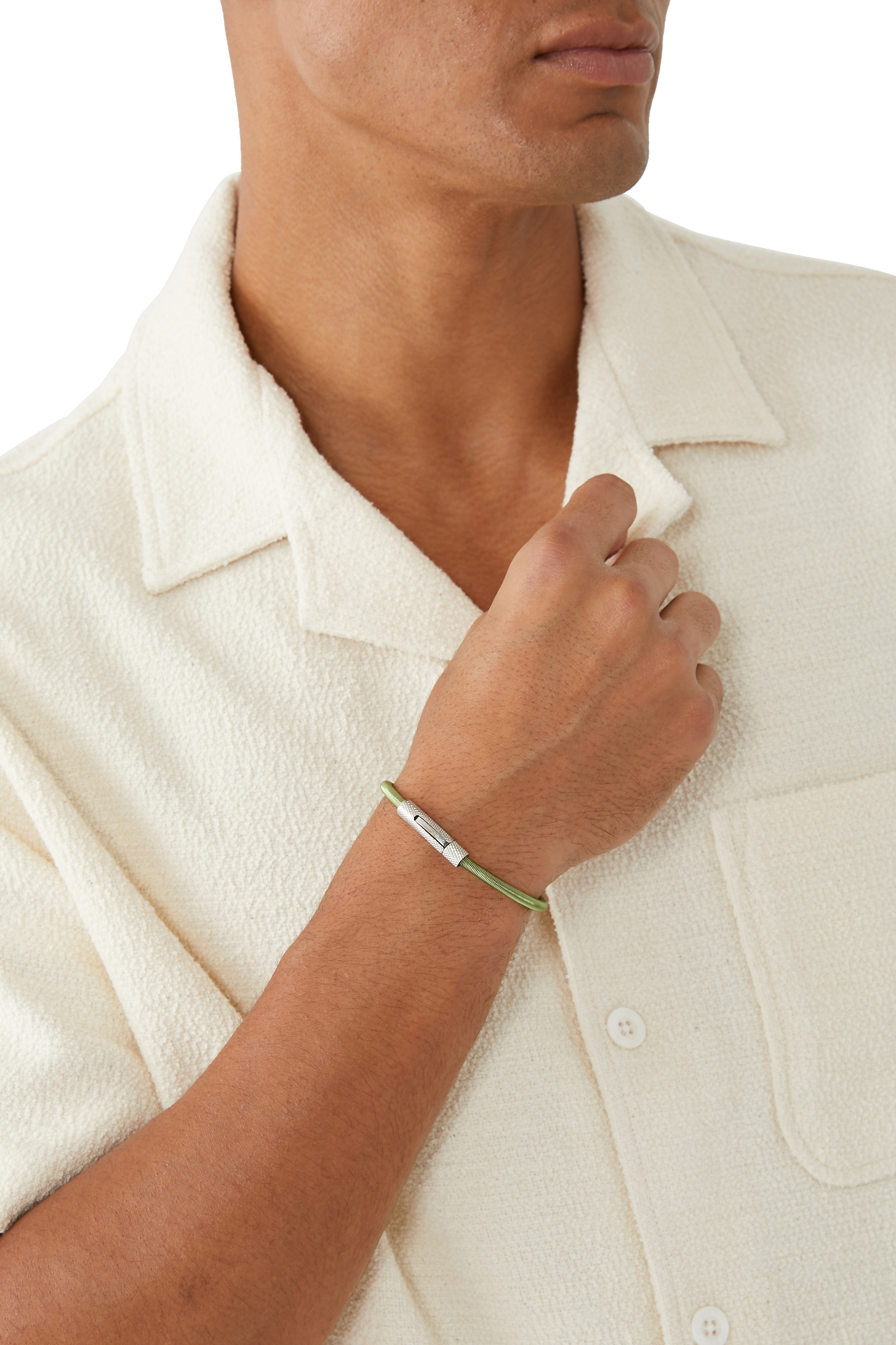 سوار سلك مغلف بنايلون