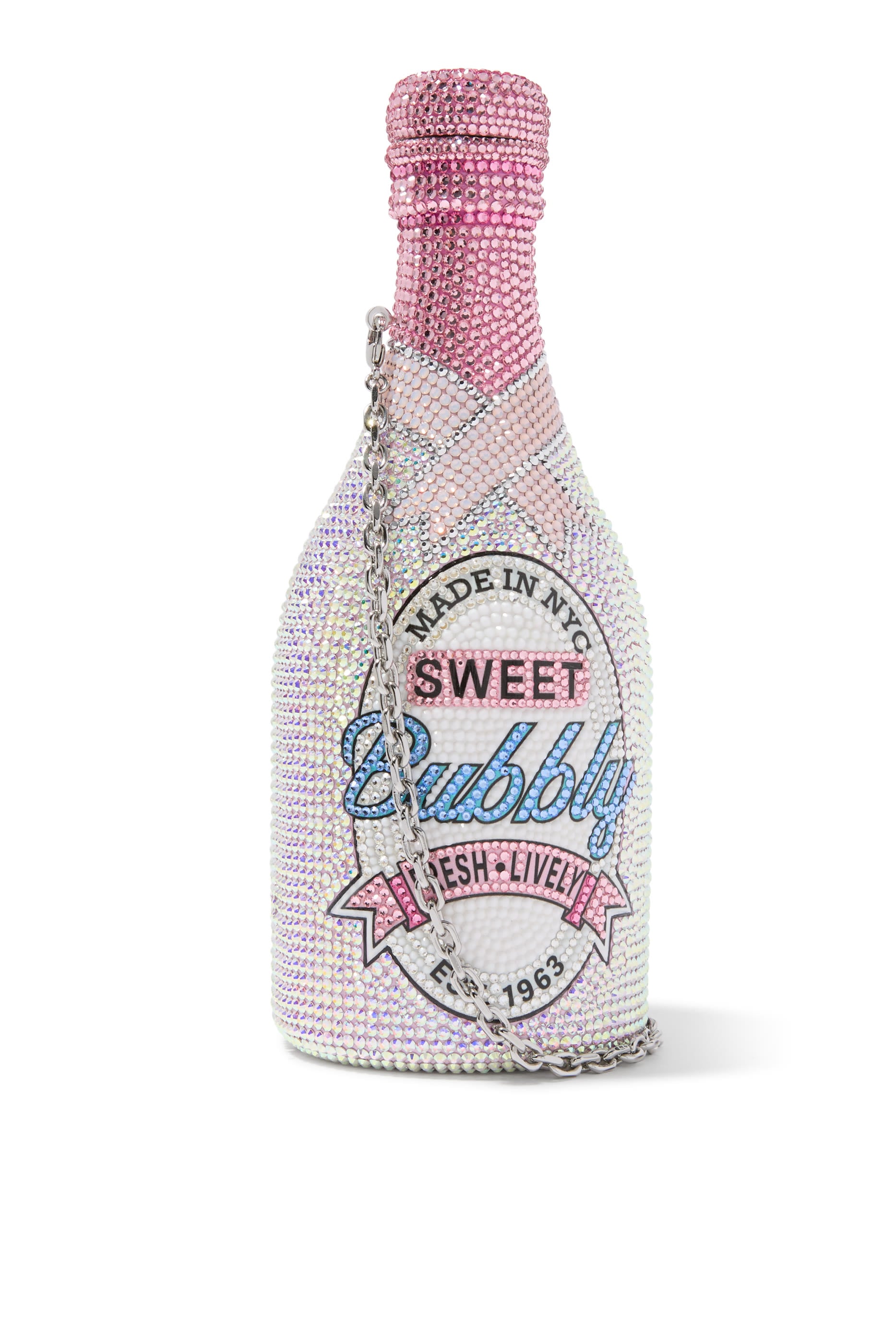 Champagne Bottle Bubbly Clutch Bag