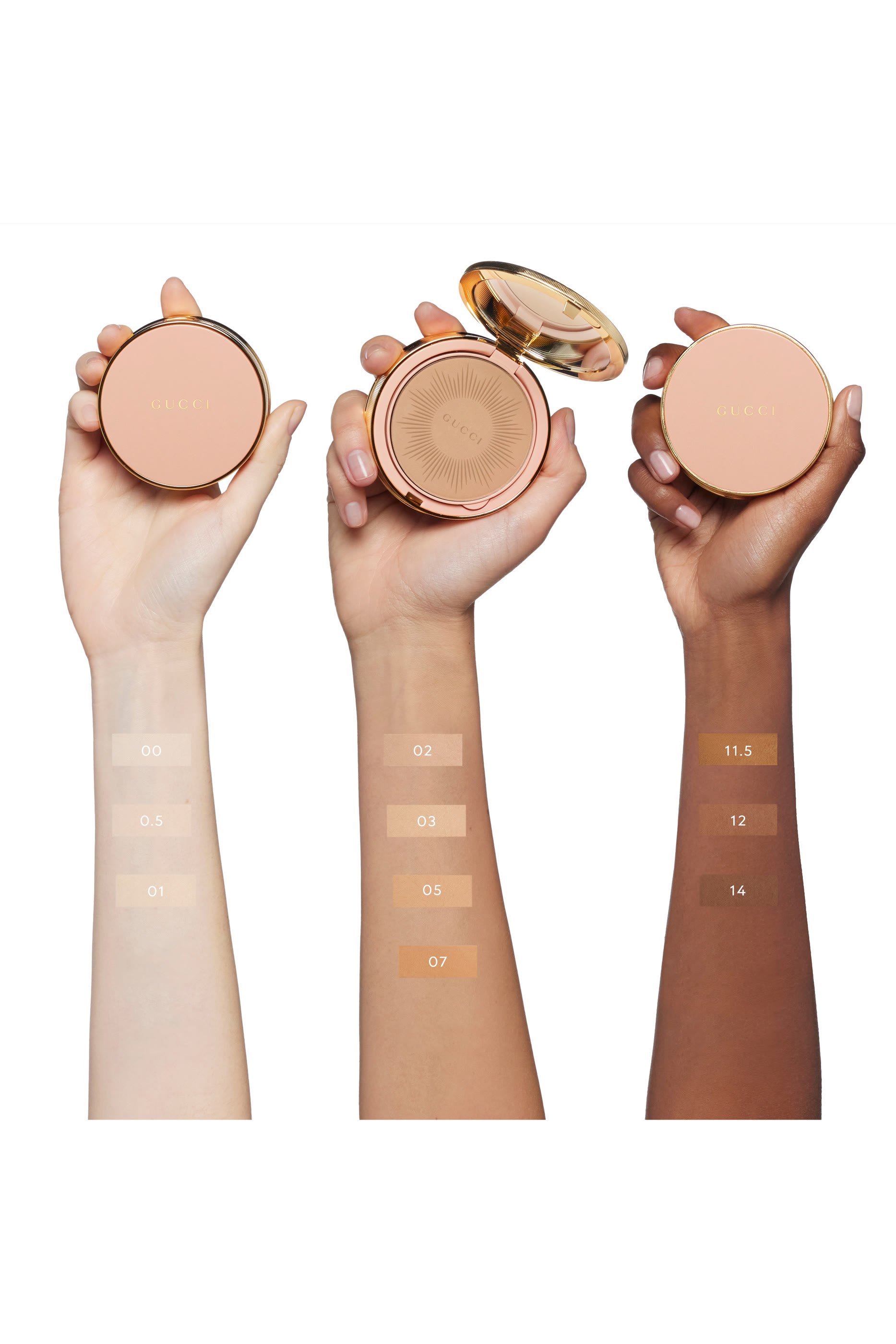 بودرة غير لامعة للوجه