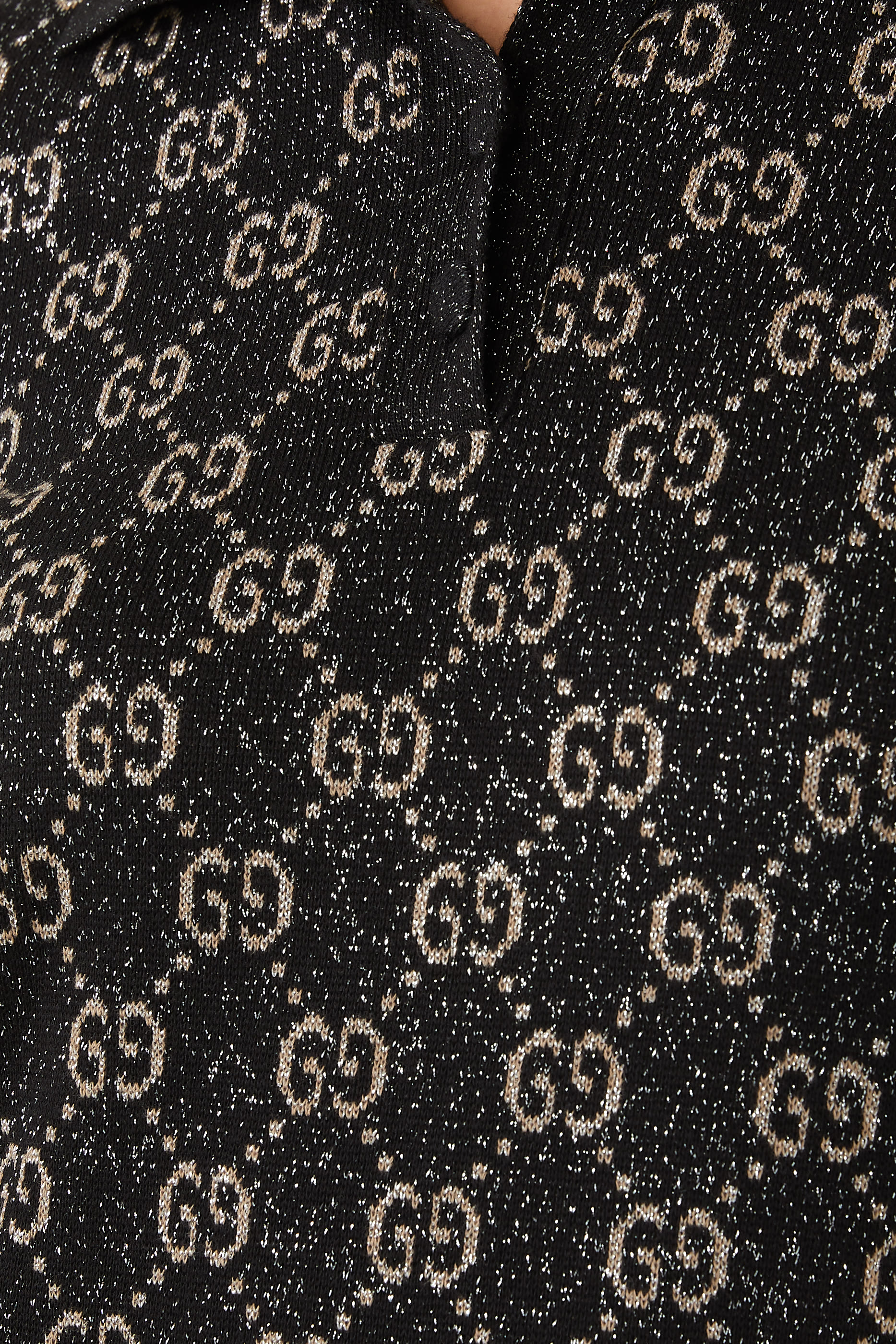 فستان بولو بشعار GG