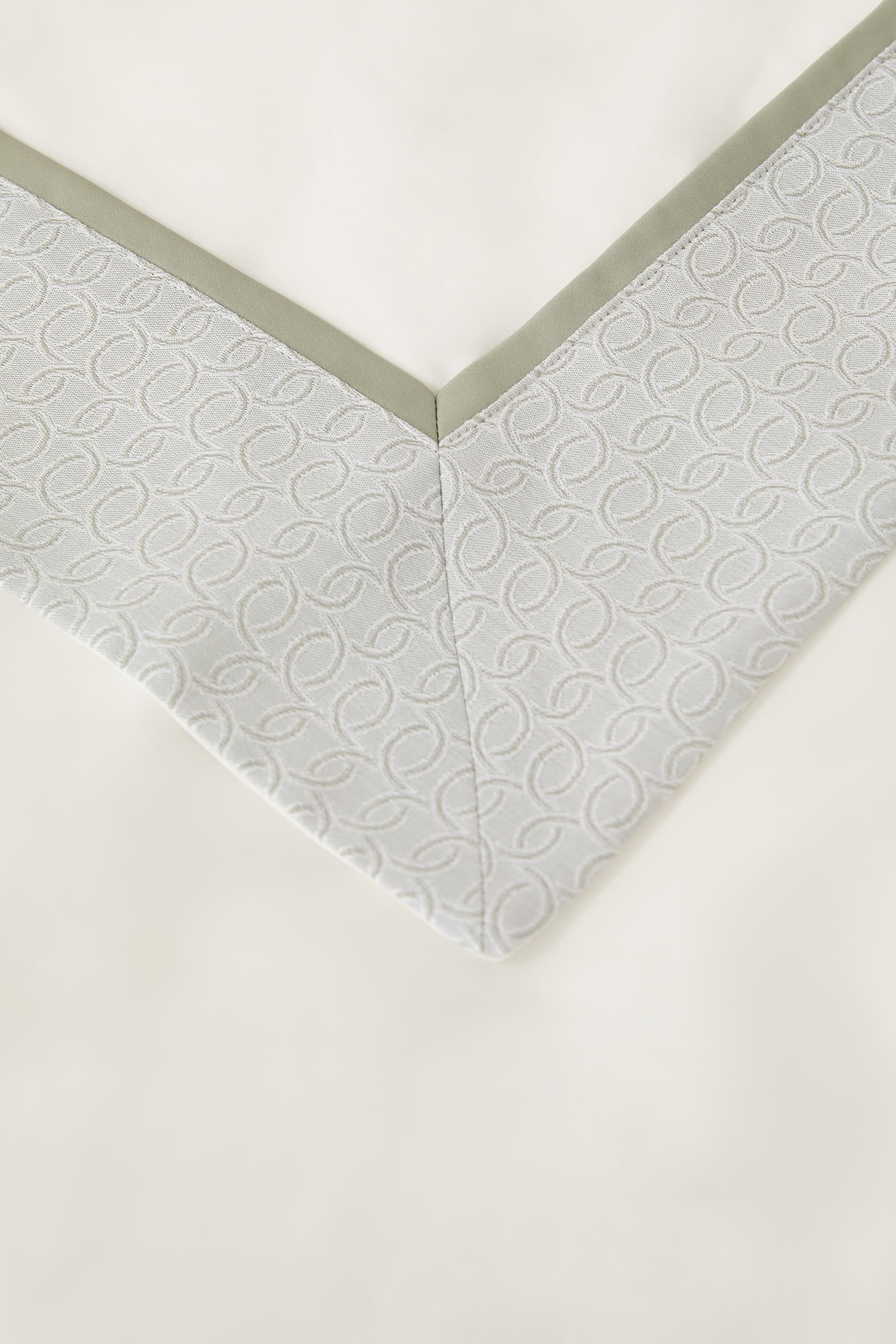 غطاء وسادة بيجو  أكسفورد