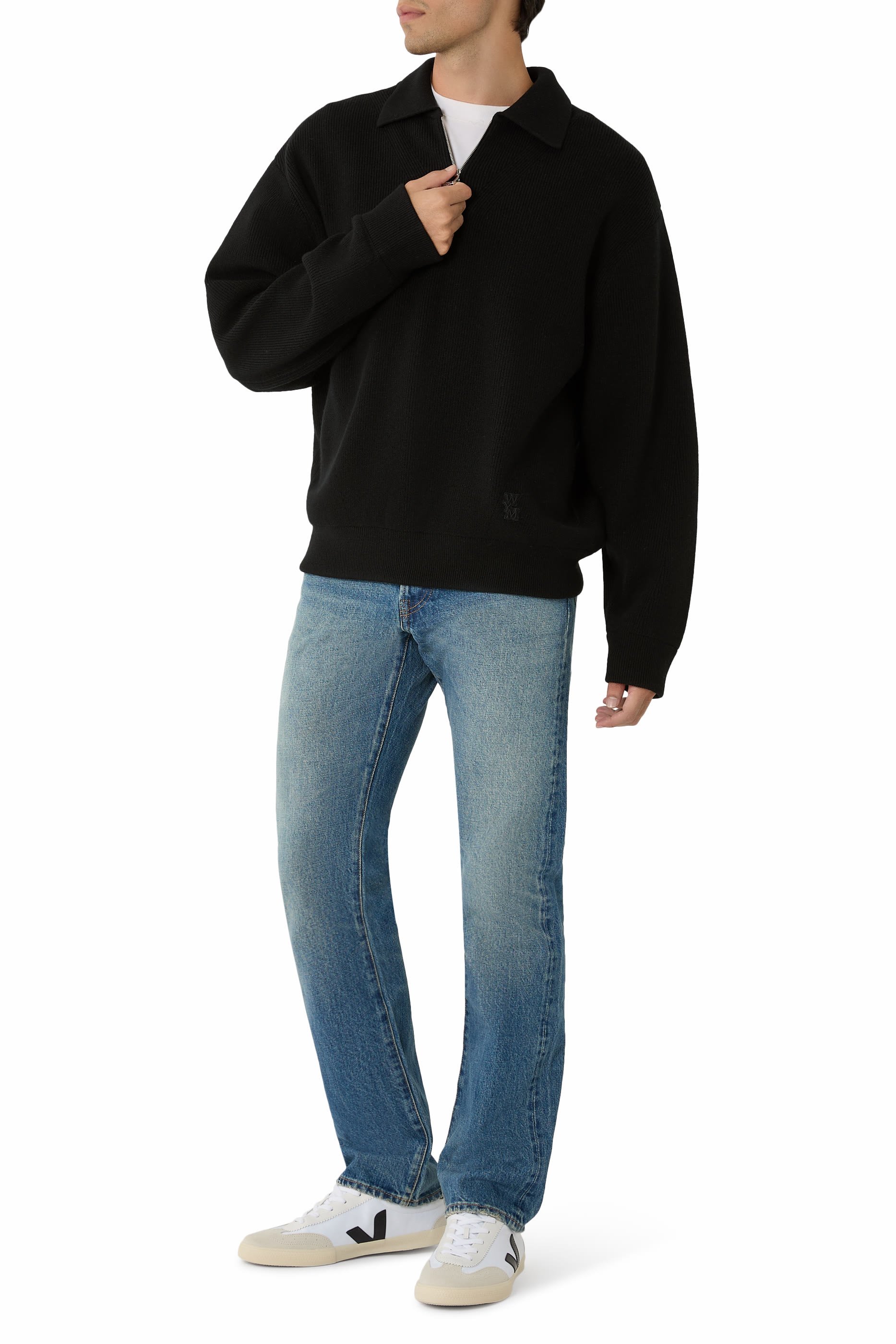 بنطال جينز فيفتي قماش متين