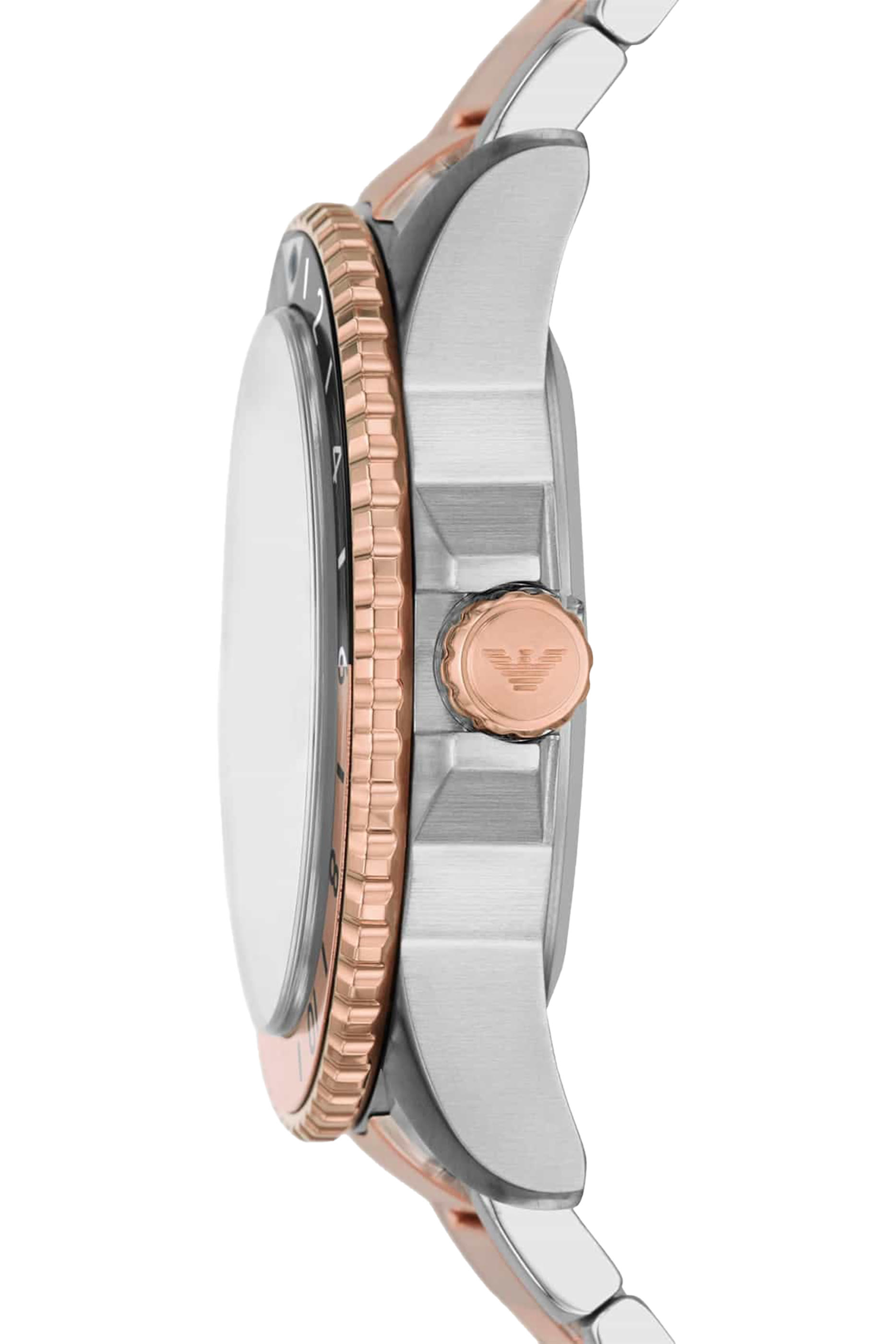 ساعة كرونوغراف 42 مم بلونين ستانلس ستيل