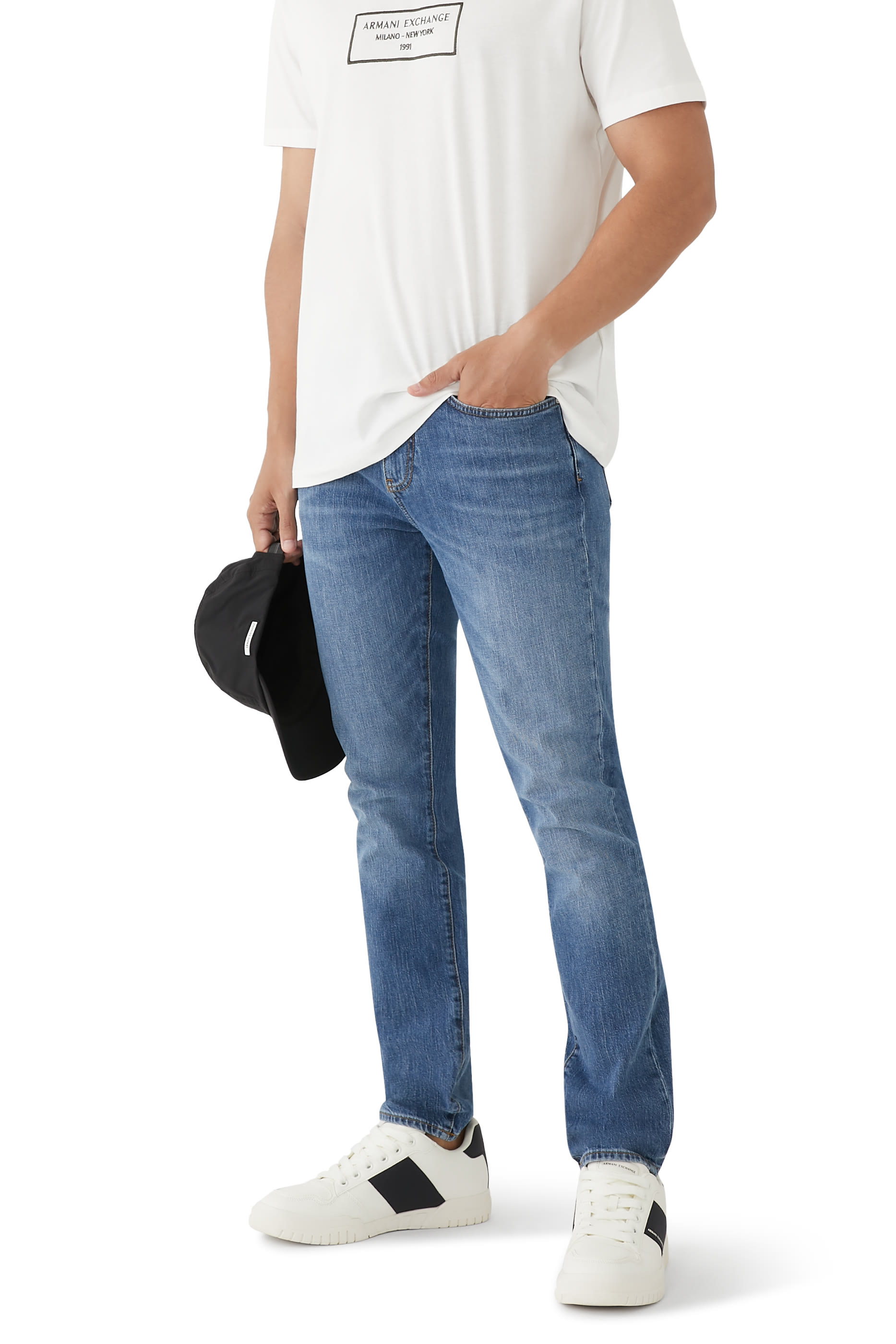 سنيكرز بكاحل منخفض جلد صناعي