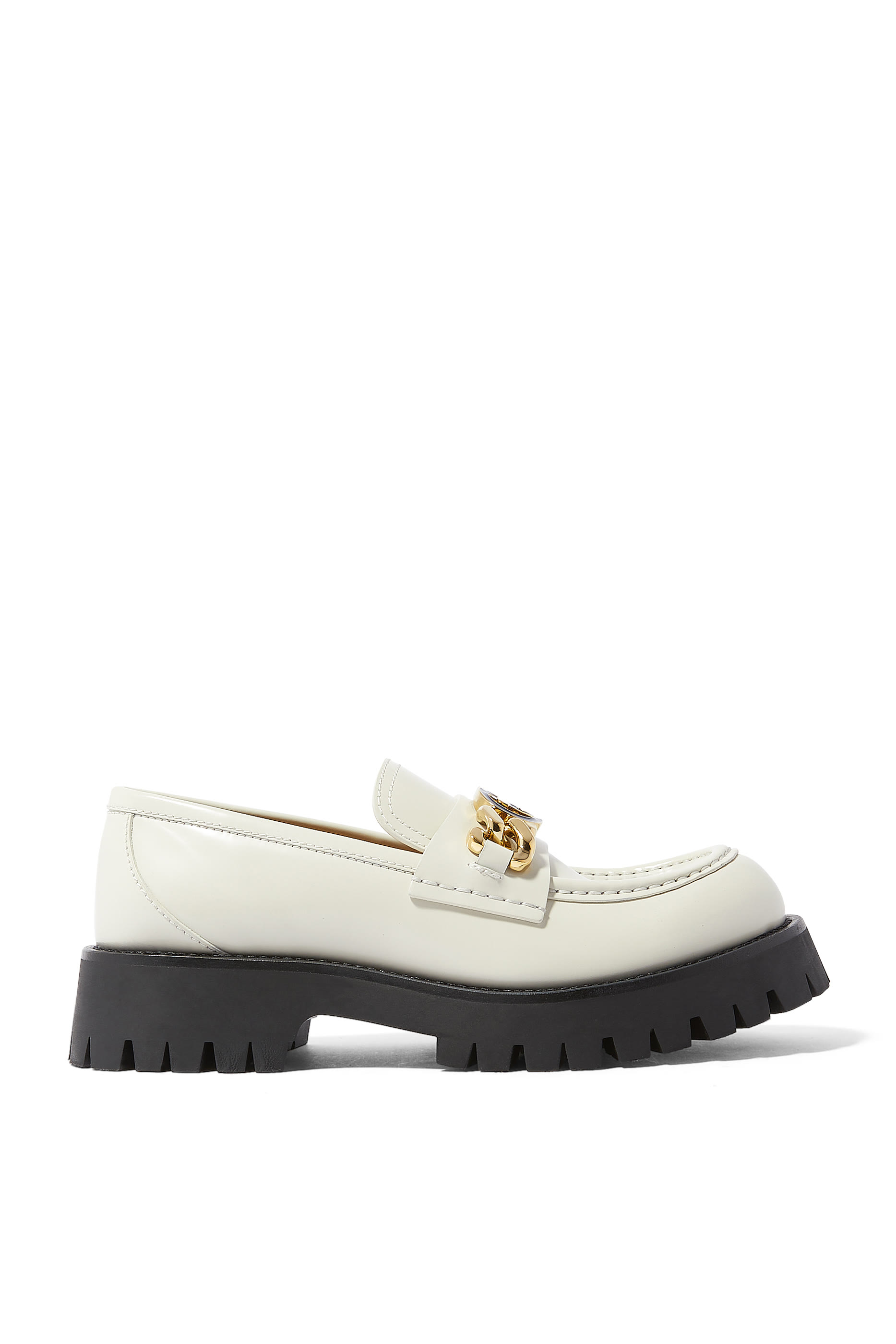 حذاء خفيف جلد بنعل سميك مجوف