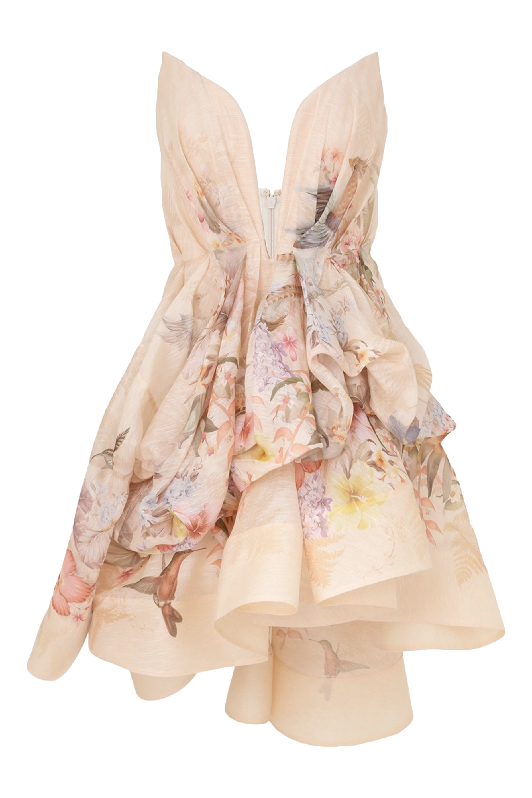 فستان إلومينايت قصير درابيه