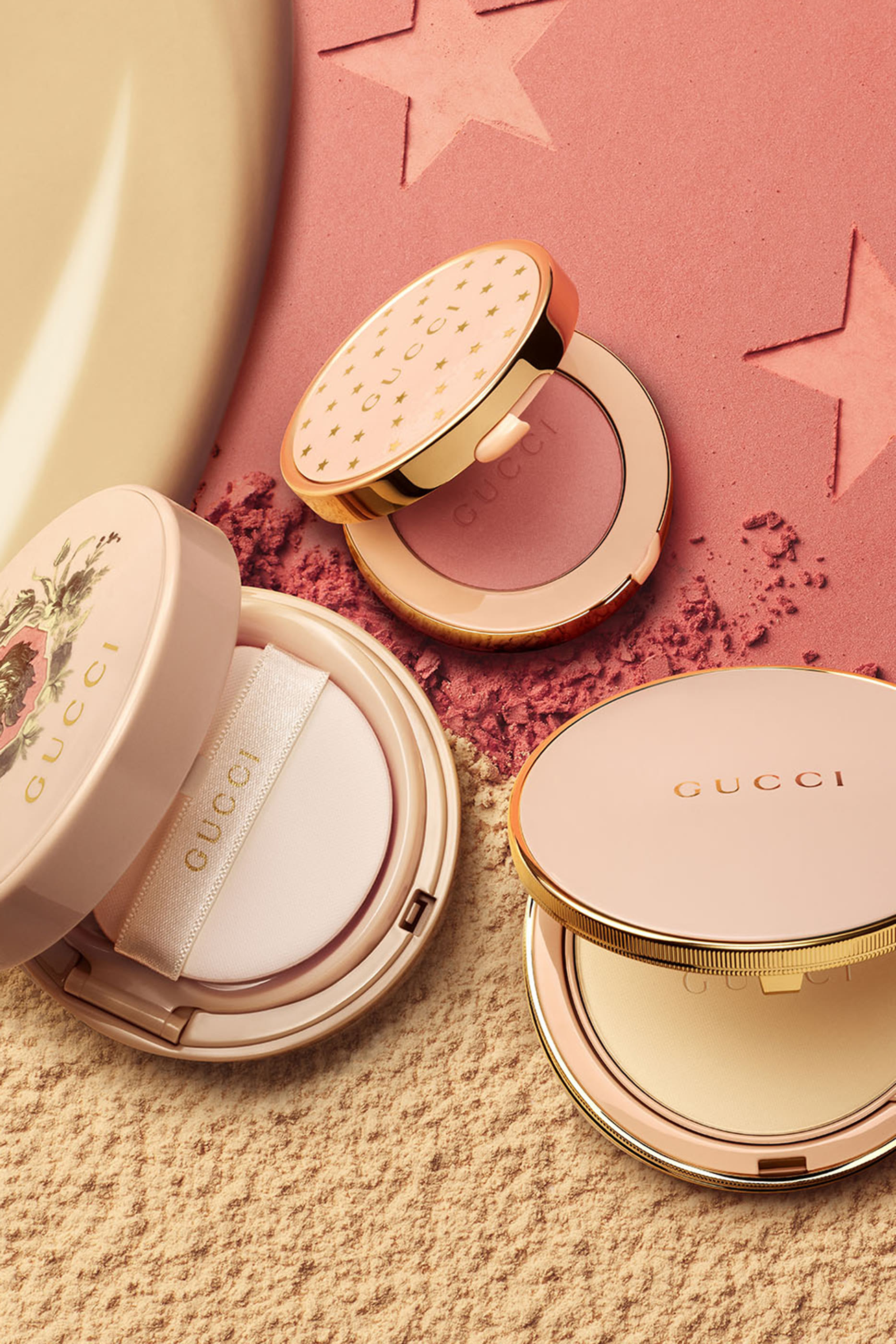 كريم أساس مضغوط غوتشي كوشون دو بيوتيه 