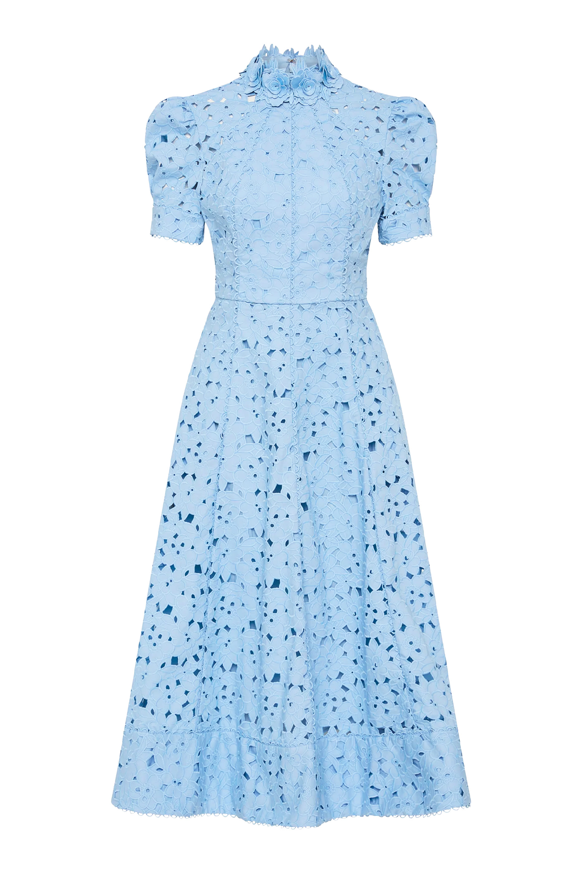 فستان كيتسو بأكمام قصيرة متوسط الطول