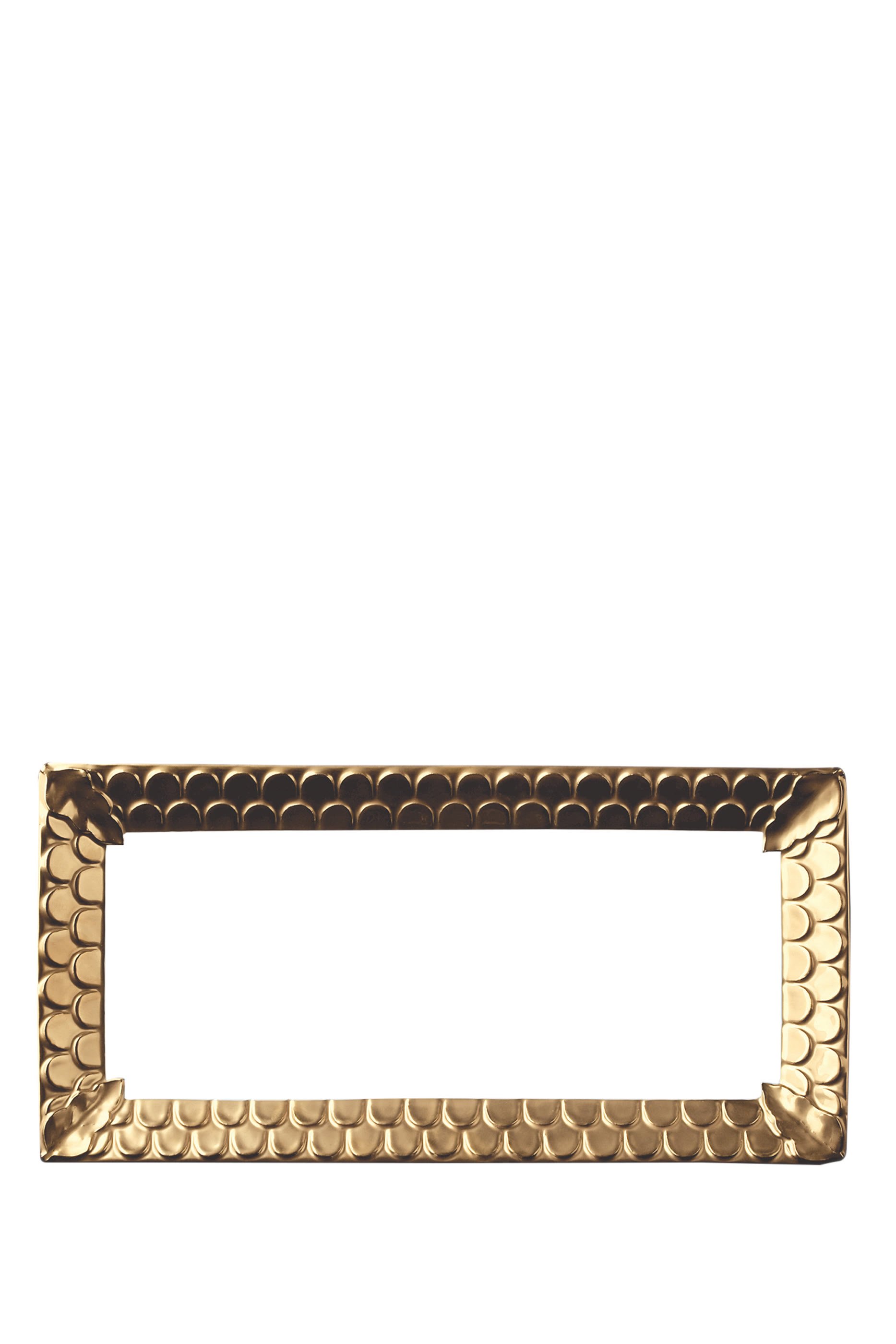 طبق تقديم ايجن بتصميم مستطيل