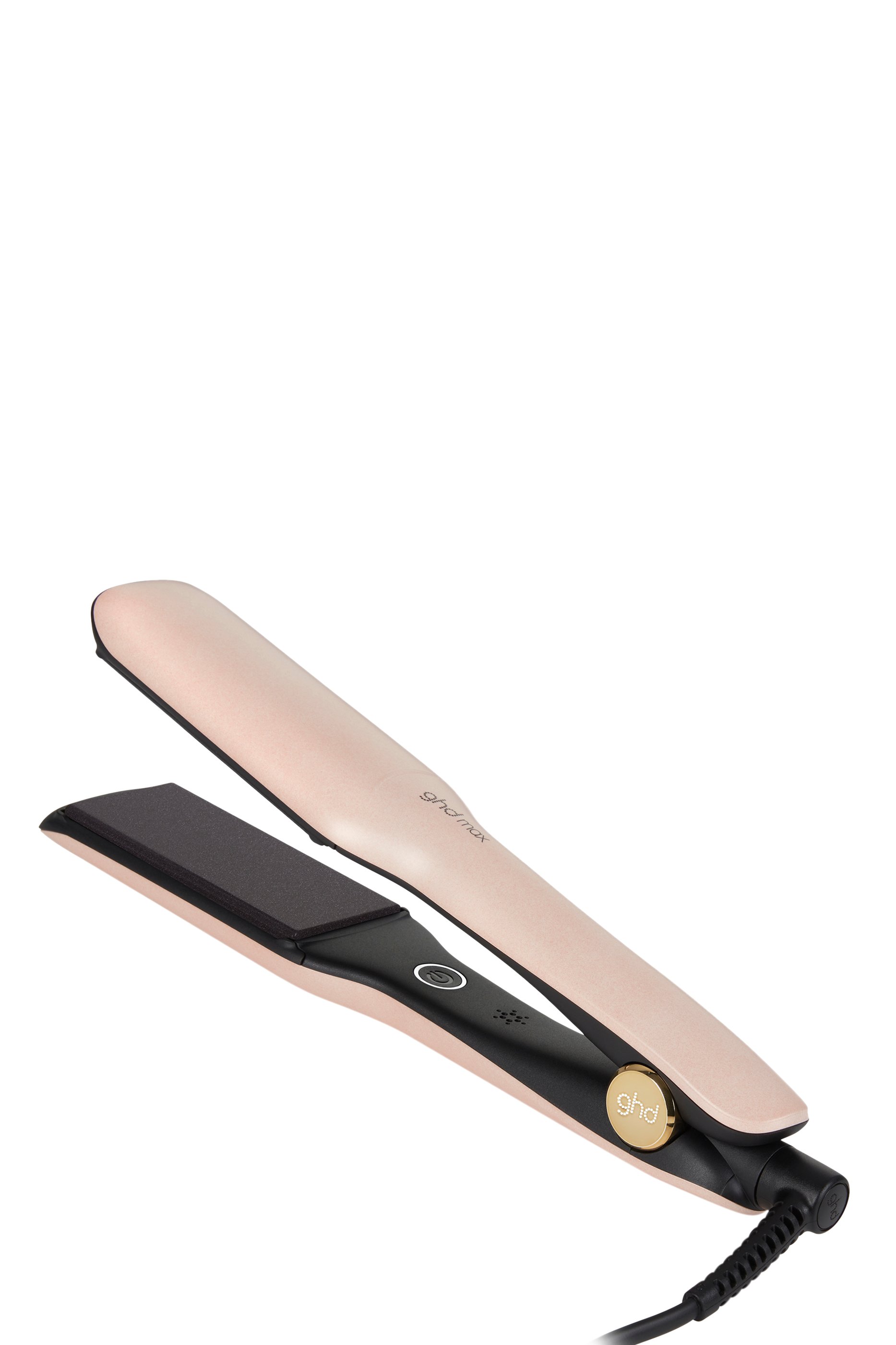 مكواة فرد الشعر ذهبي وردي