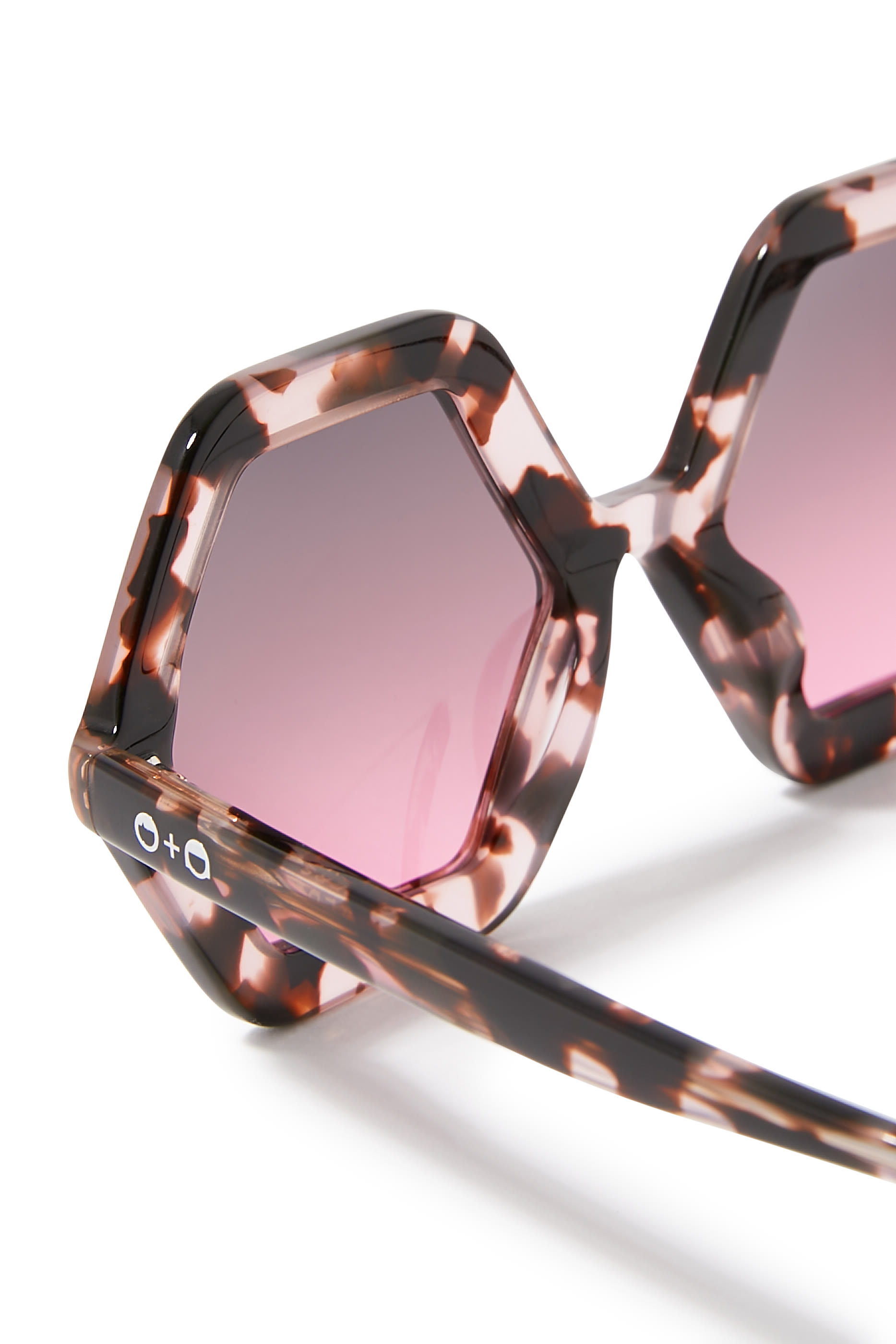 نظارة شمسية هاني بنقشة صدفة السلحفاة  للأطفال