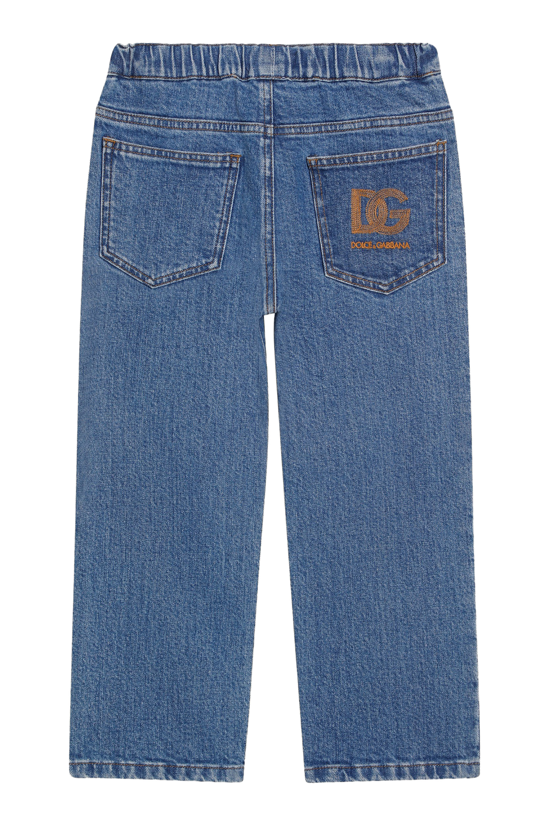 Kids 5-Pocket Denim Trousers 
