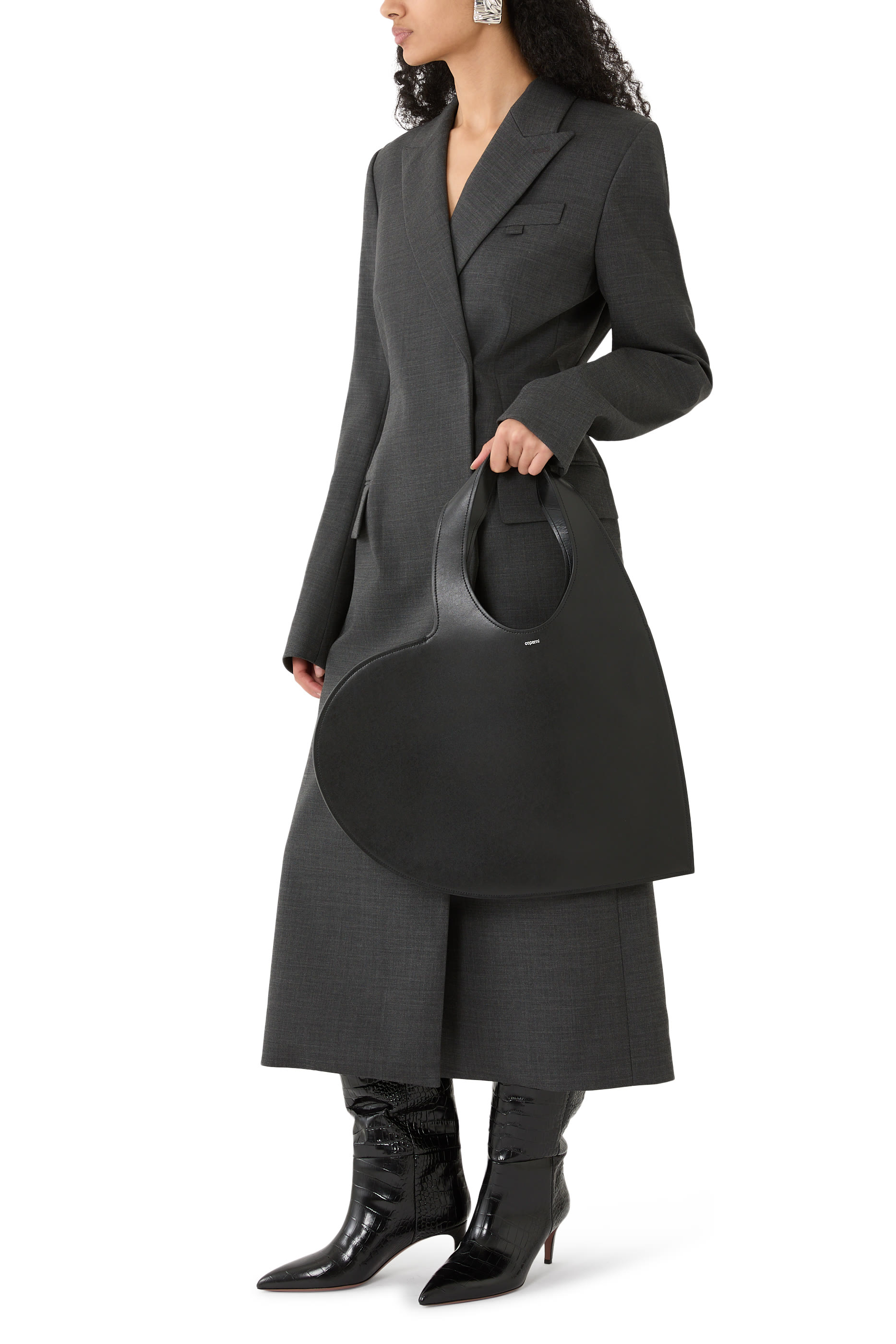 حقيبة يد بتصميم قلب مزدوج