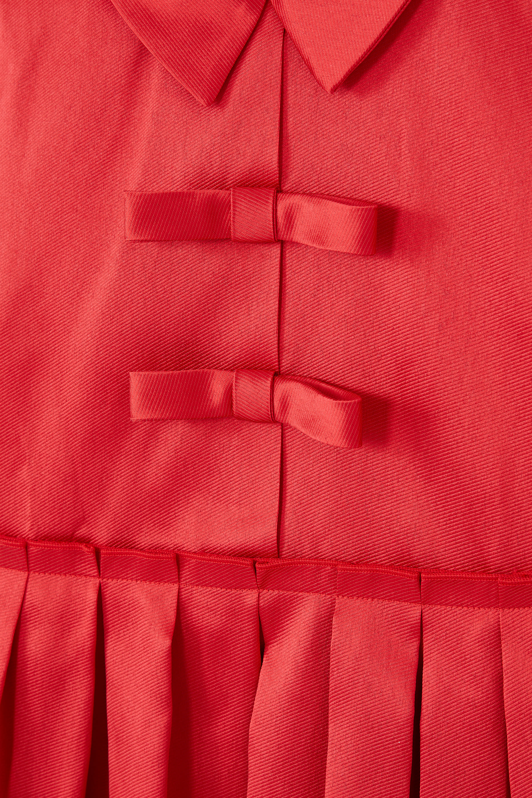 فستان ميكادو بطيات للأطفال