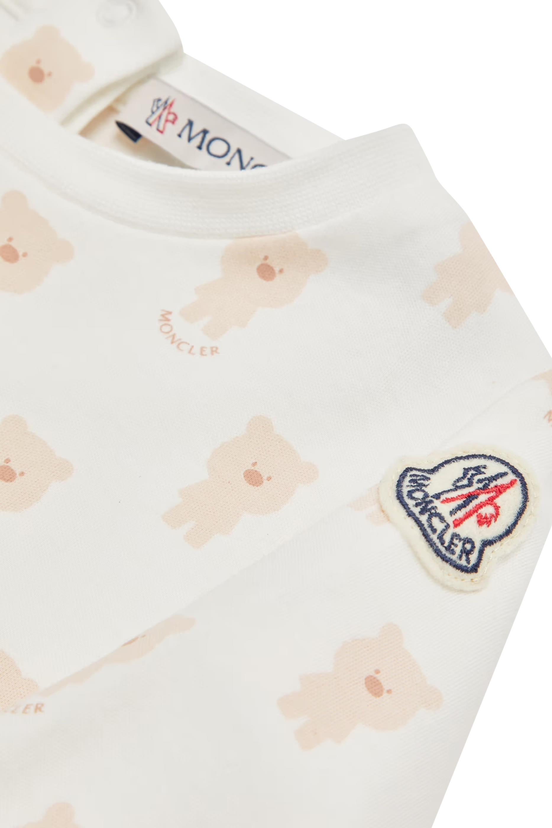 طقم بنقشة الدب تيدي للأطفال، 3 قطع