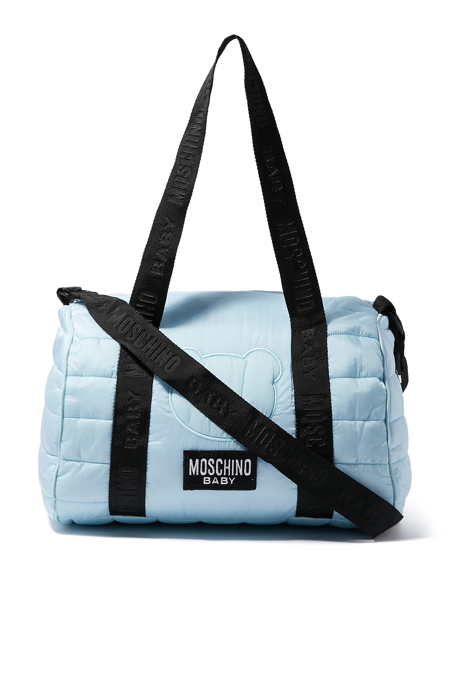 حقيبة مستلزمات أطفال بشعار الماركة نايلون