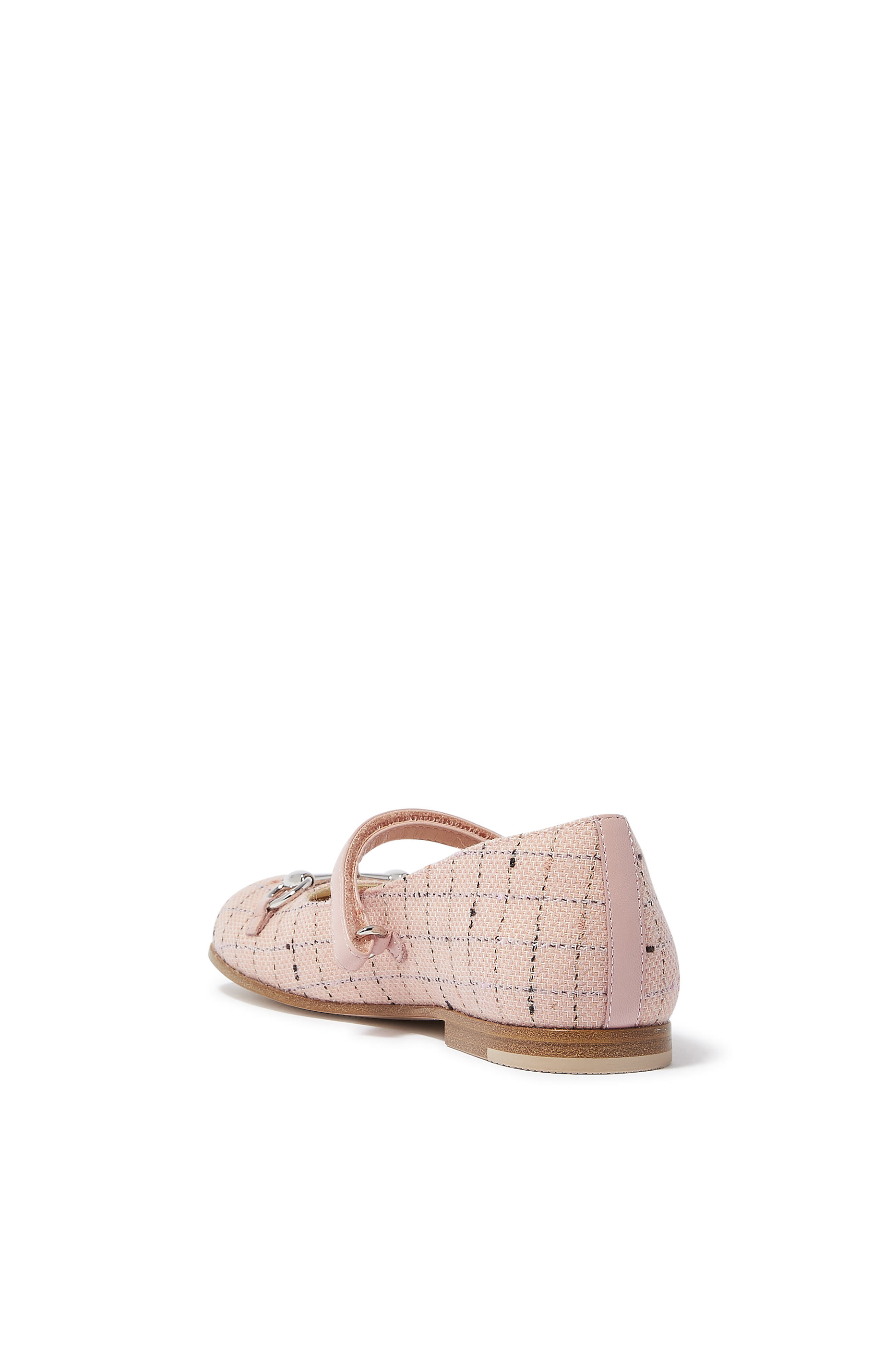 حذاء بالرينا للأطفال بنقشة مربعات