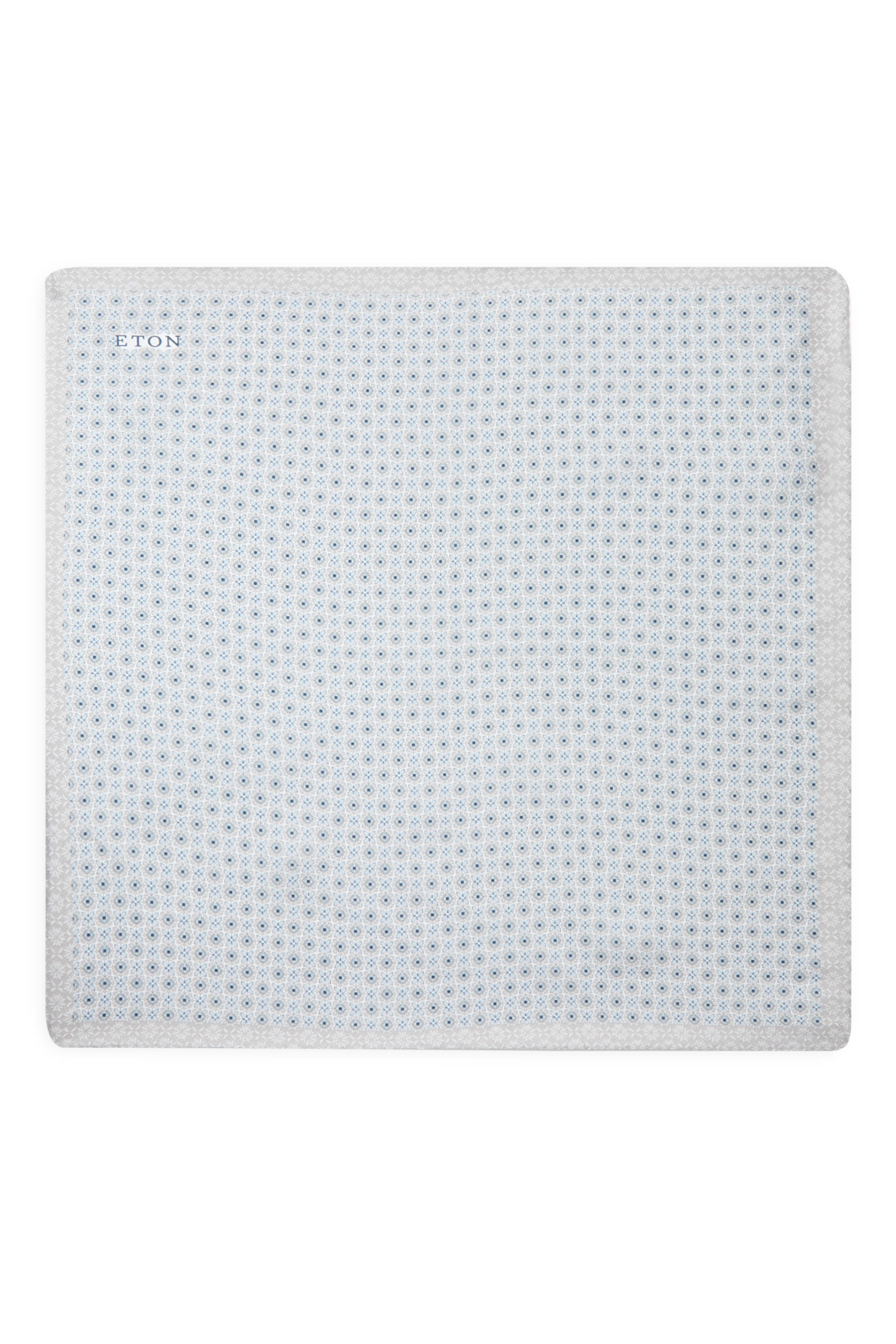 Geometric Silk Pocket Square