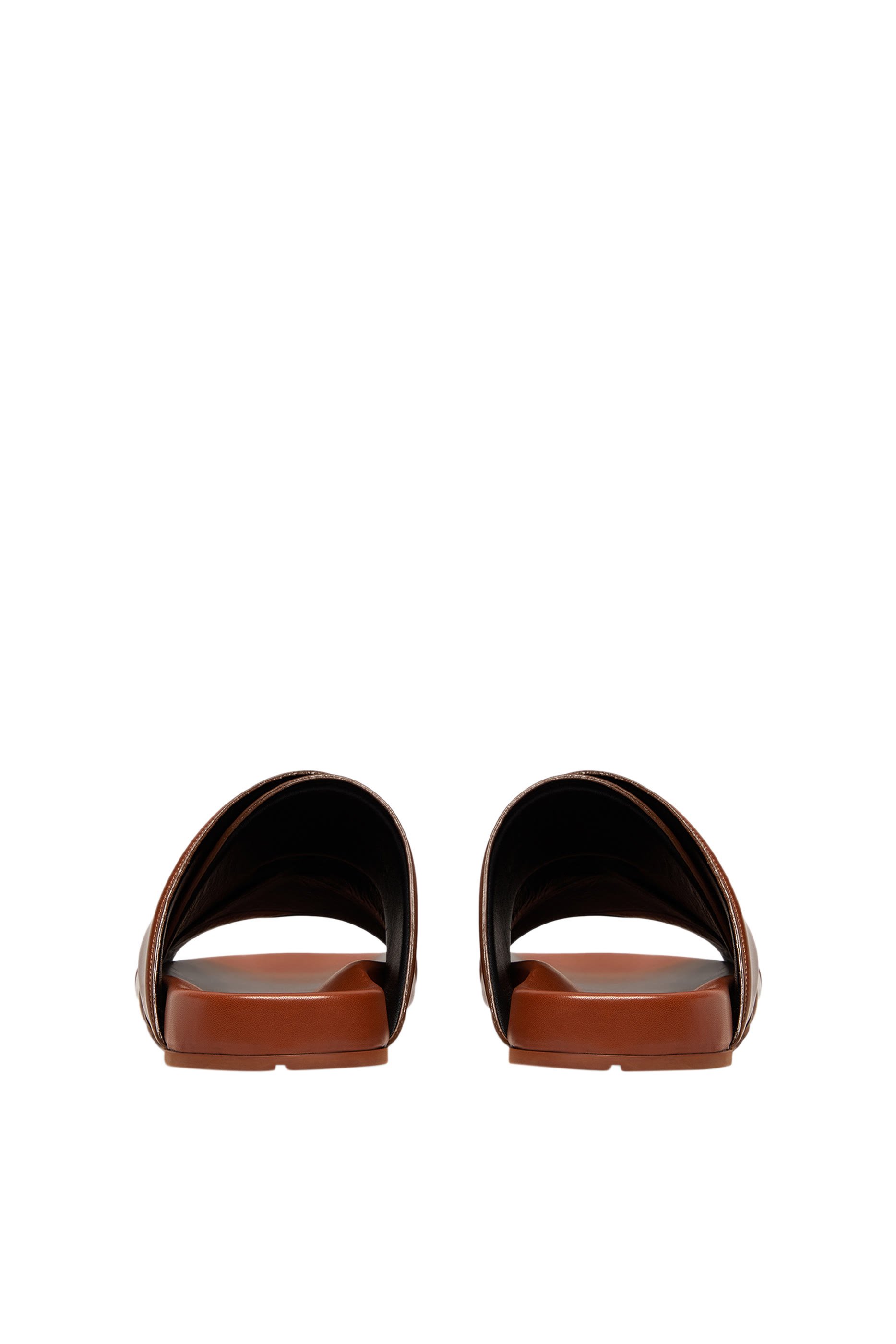 Bridge Leather Mule Sandals