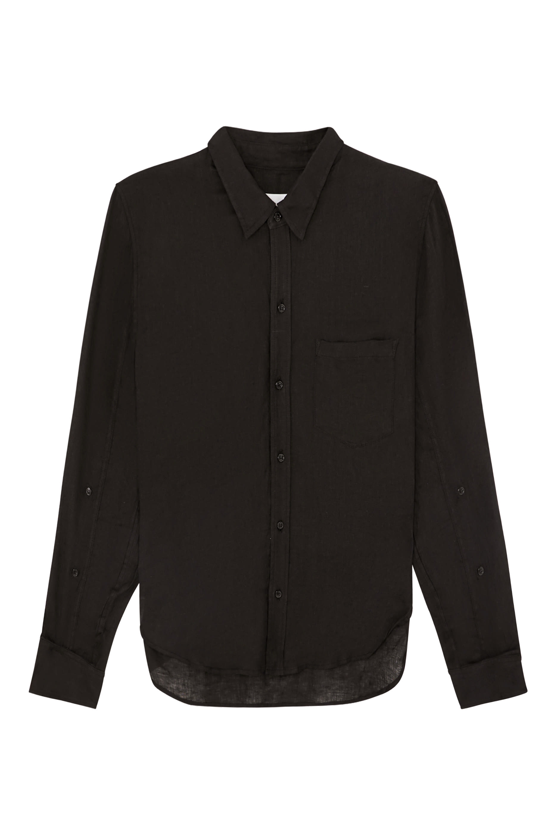 قميص كايلا كتان مجعد