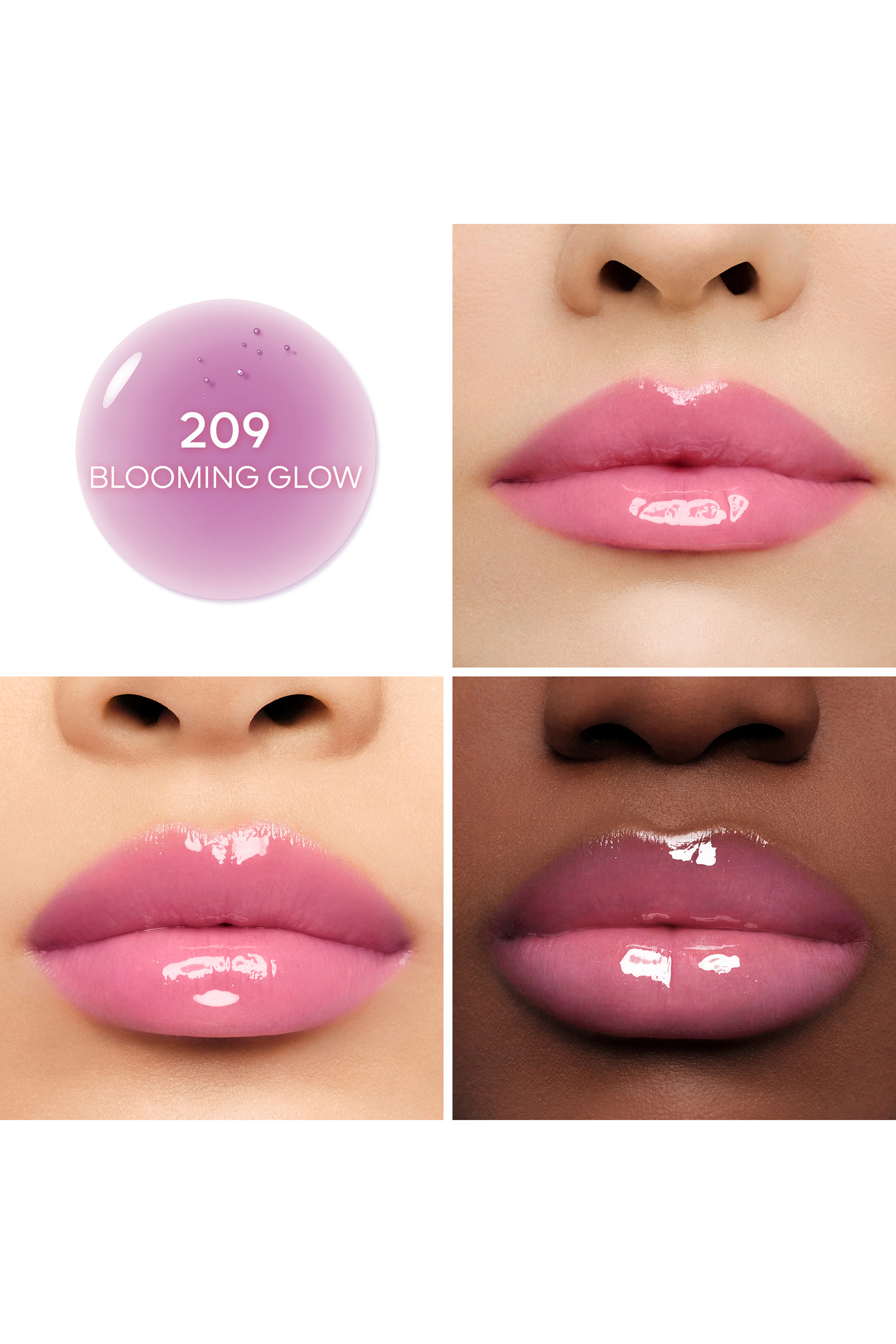 زيت شفاه كيس كيس بي غلو ملون بالعسل، 92% مكونات من أصل طبيعي