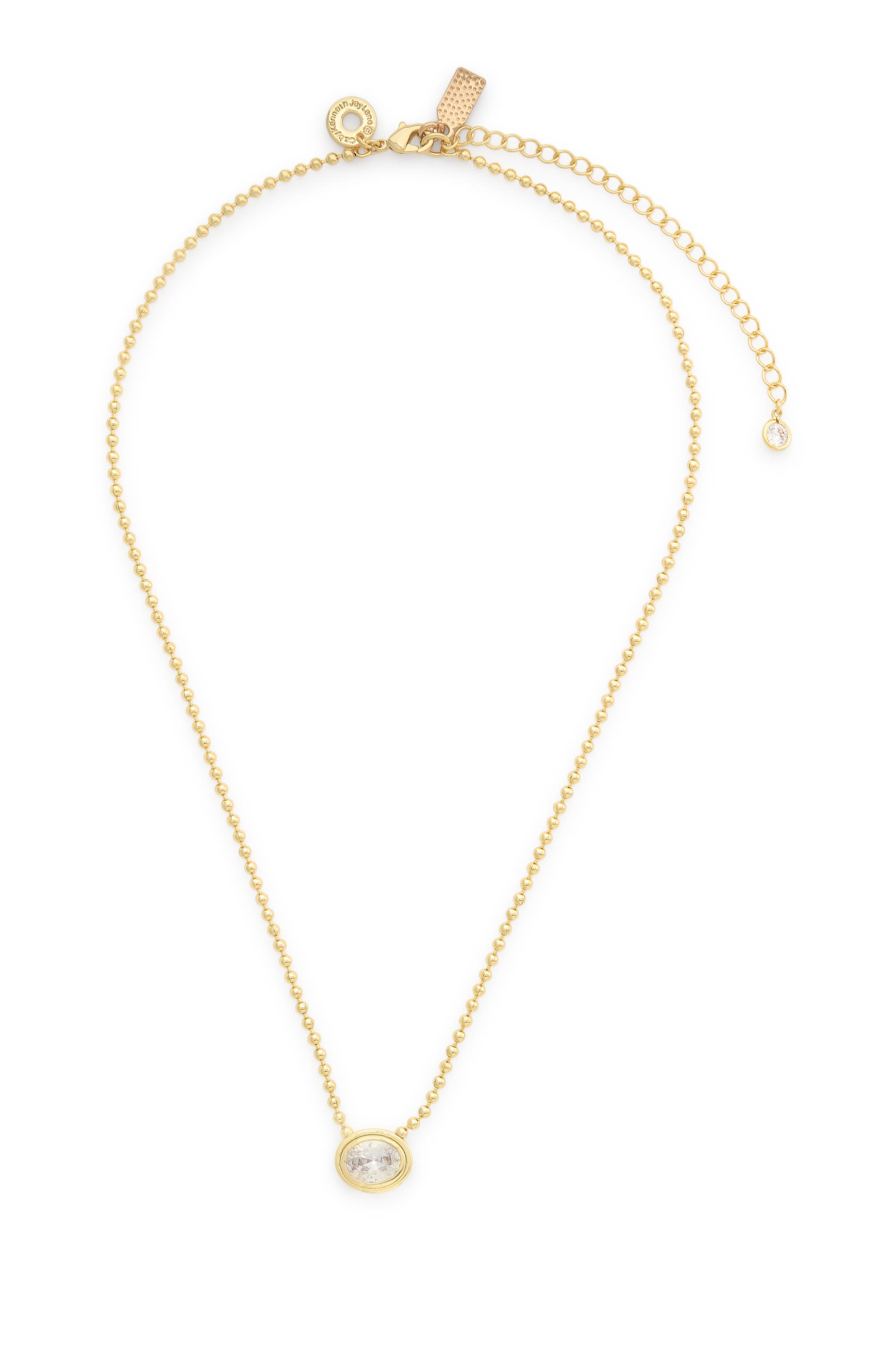 قلادة بدلاية مرصعة بأحجار زركونيا مكعبة