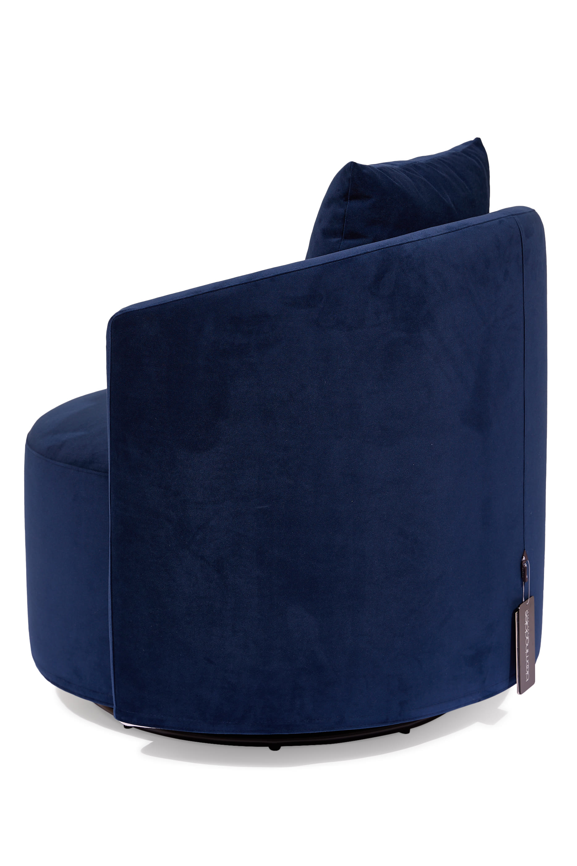 كرسي كوزي بمسند للذراعين وقاعدة دوارة