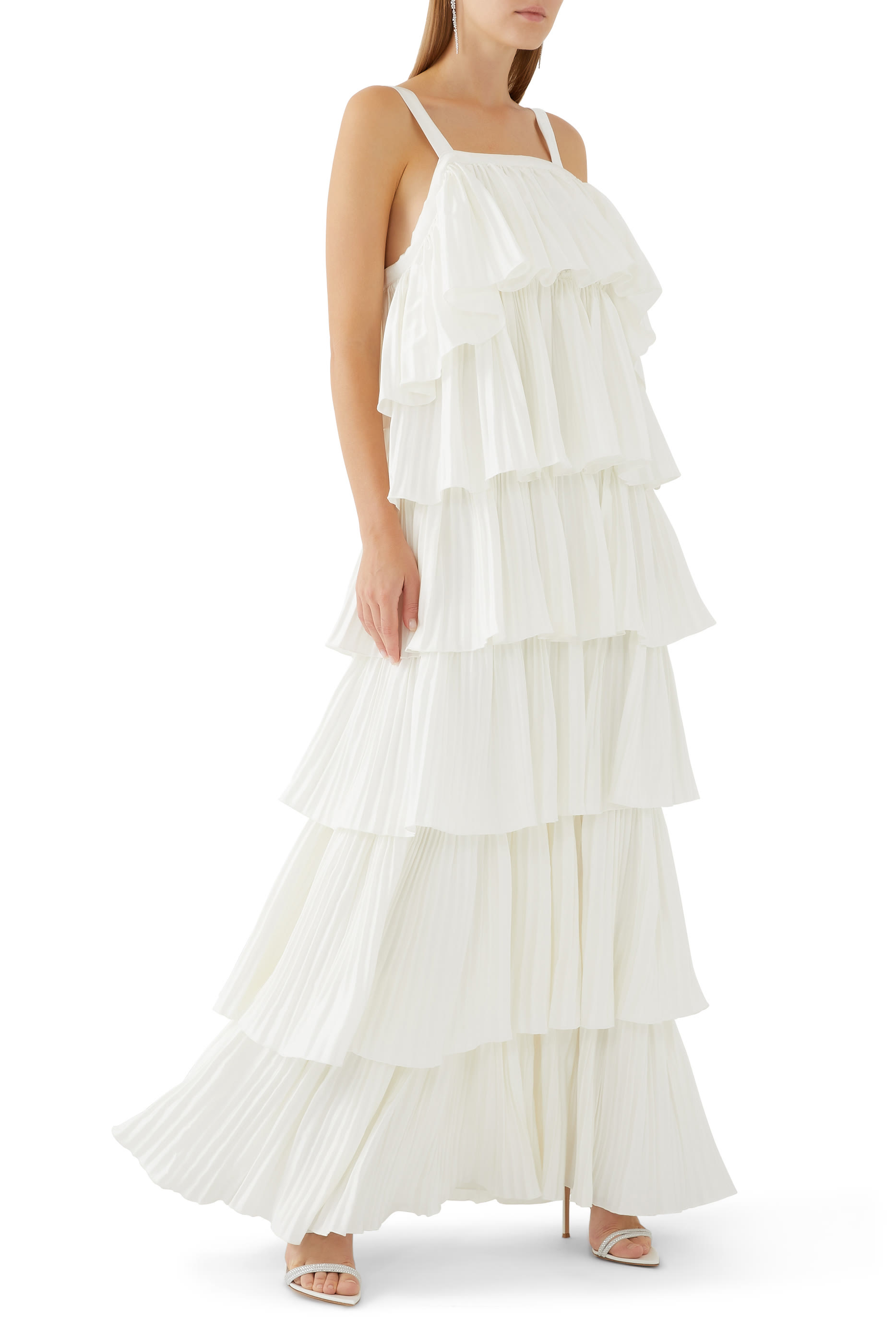 Classique Tiered Maxi Dress