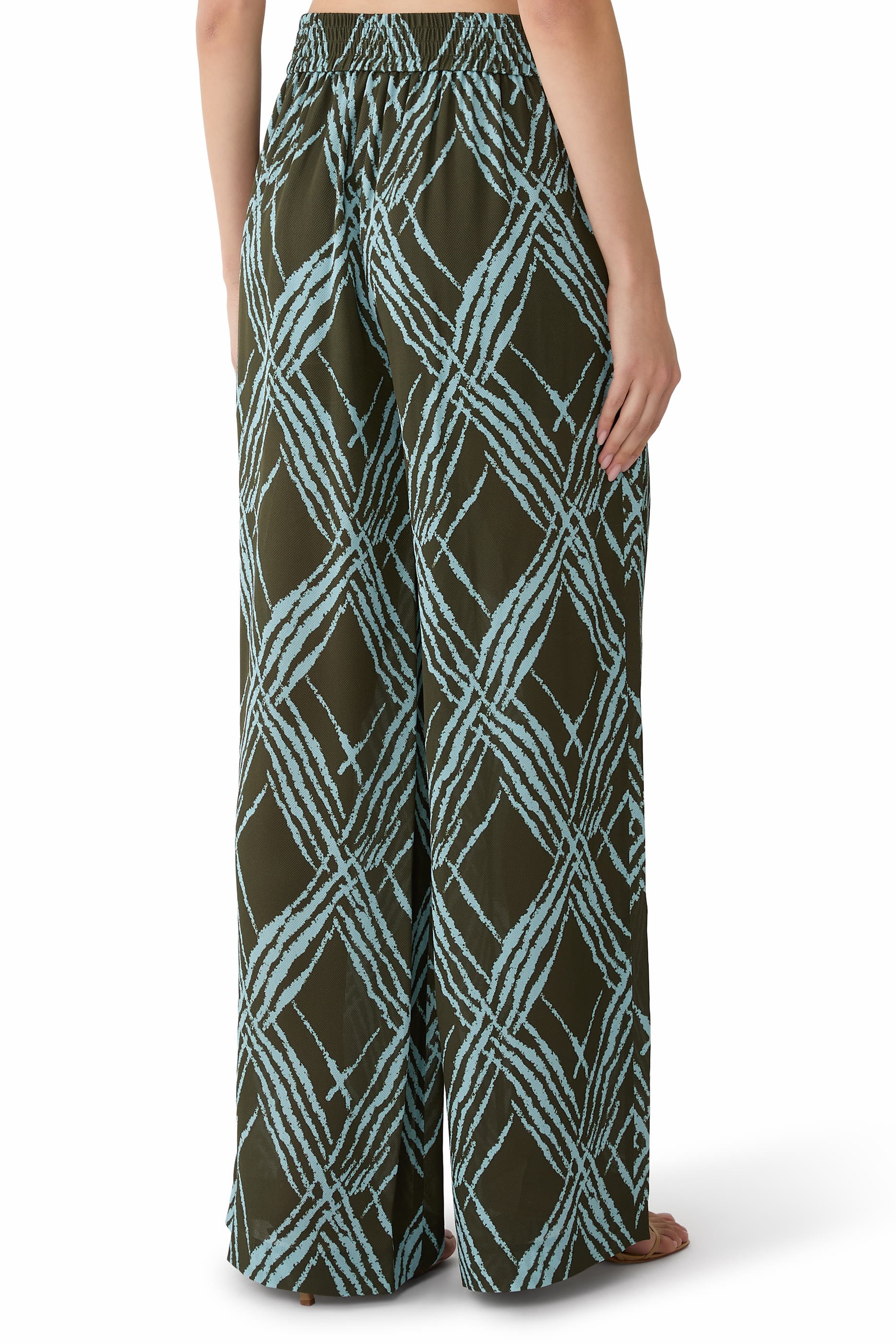 Asila Open Weave Silk Trousers