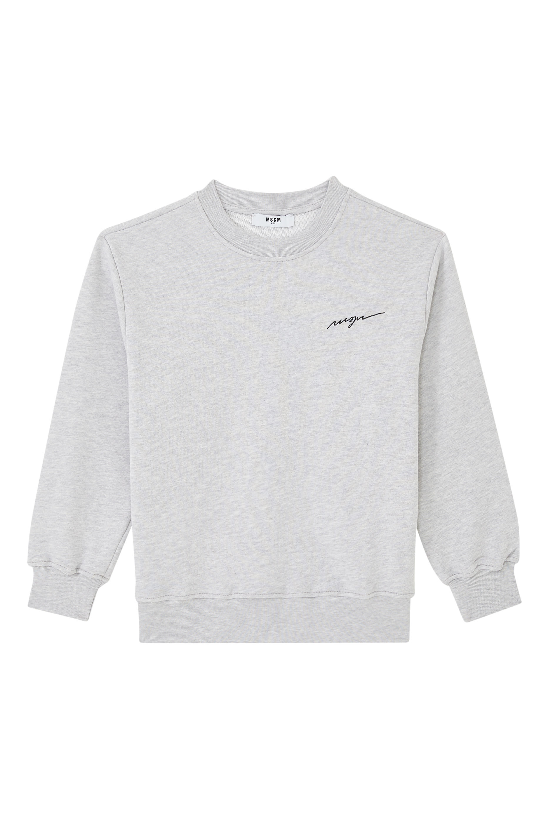 سويت شيرت بشعار الماركة المطرز للأطفال