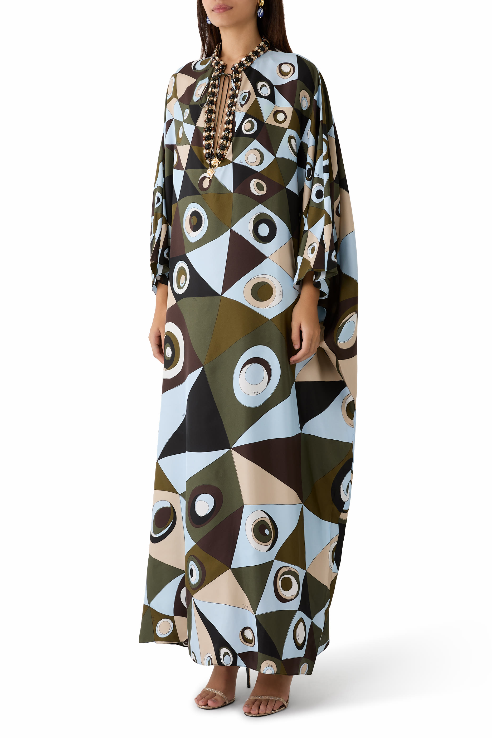 قفطان بنقشة أوتشي حرير